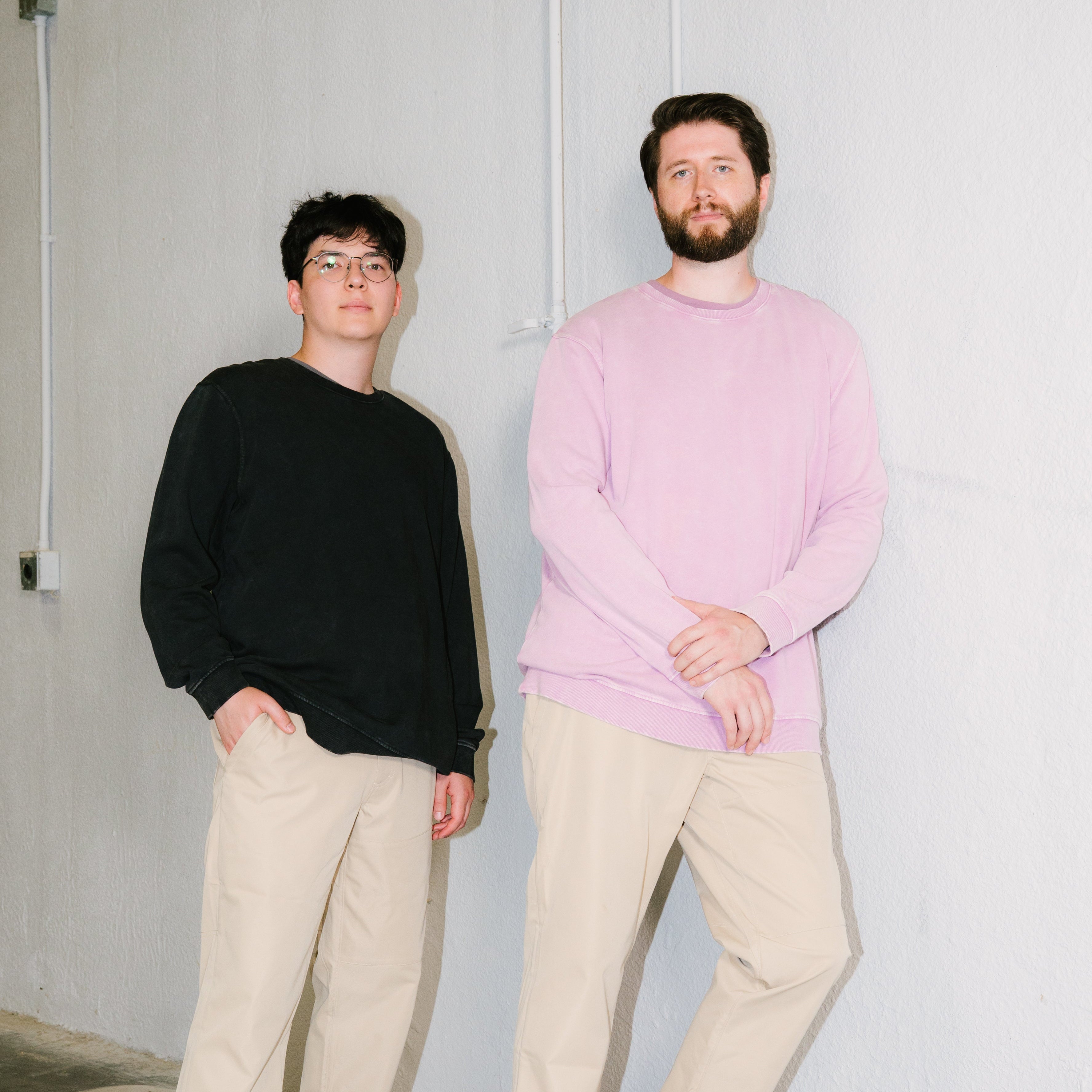 Models: Peter, Size: Large, Height: 5’10”/178cm | Reece, Size: X-Large, Height:6’3”/190cm