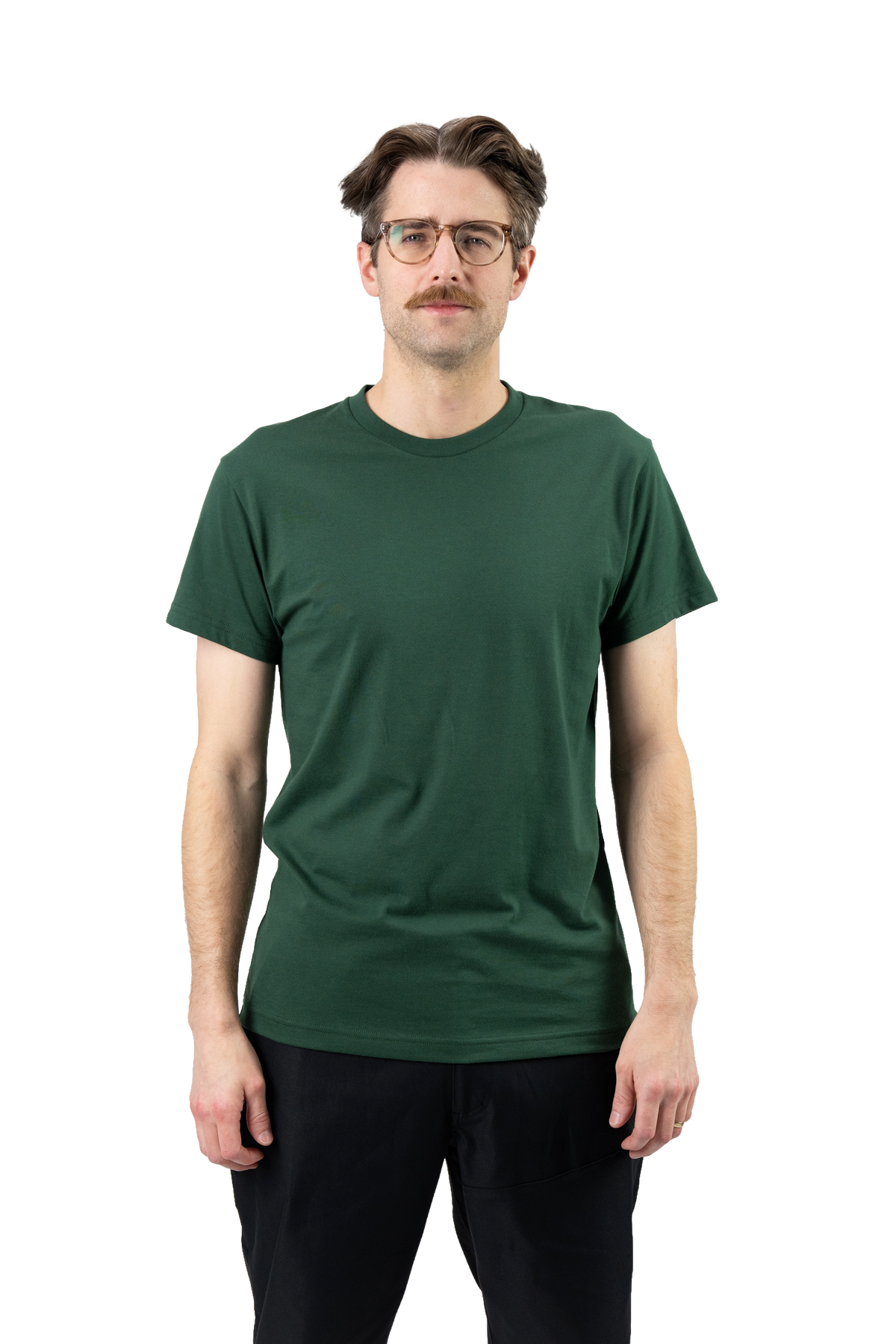 Model: Riley, Size: Medium, Height: 6’1”/185cm #color_pine needle
