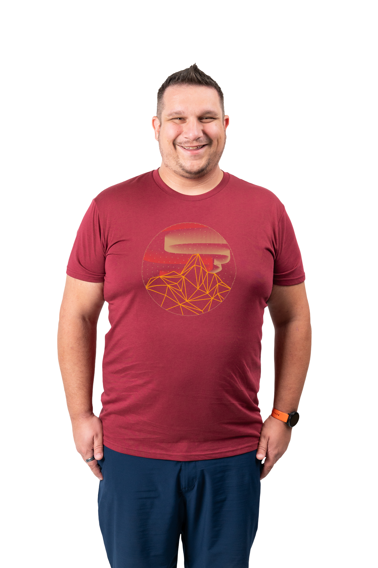 Model: David P, Size: XX-Large, Height: 6’4”/193cm