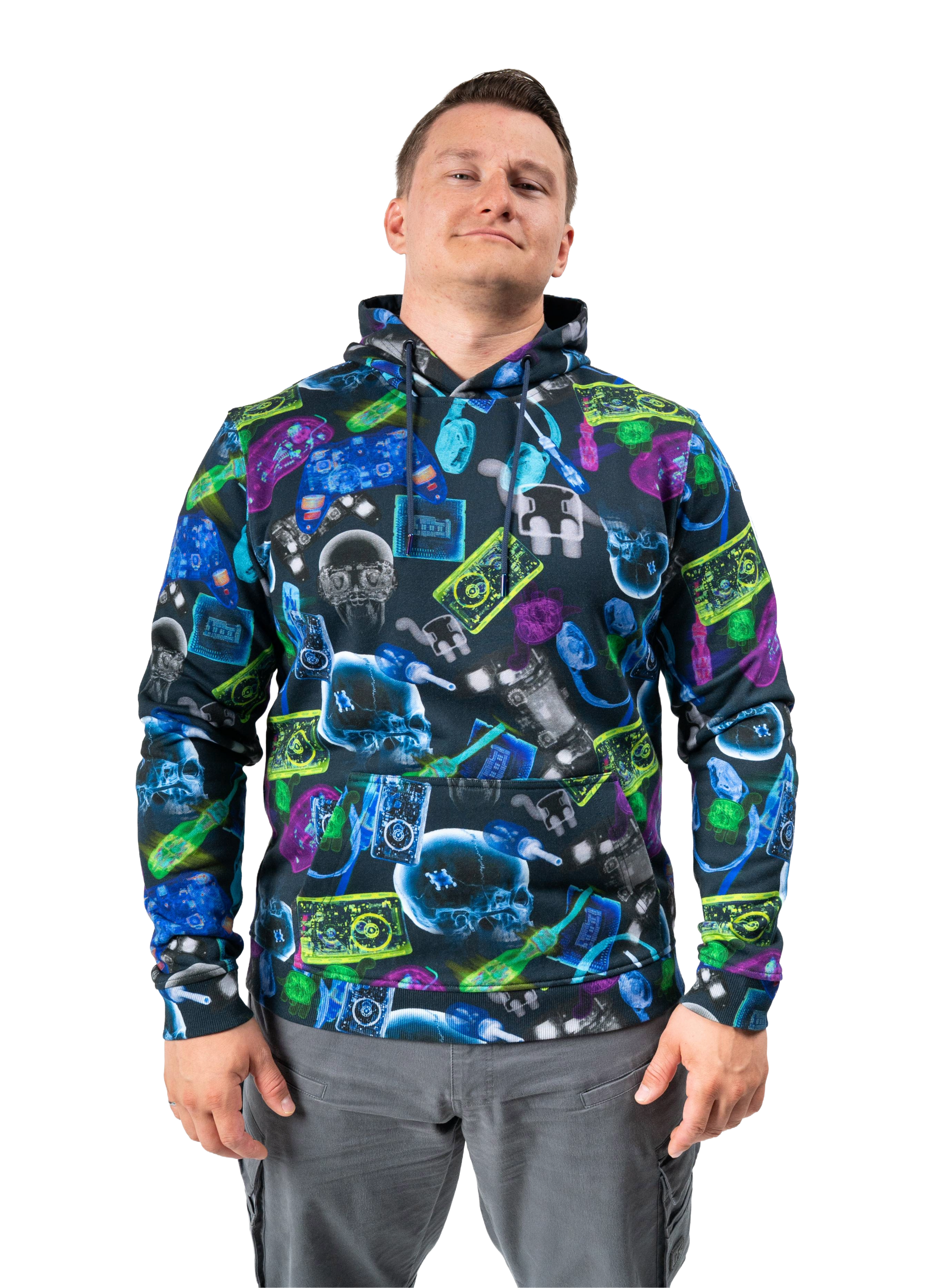 All-Over Print Hoodie - 100% French Terry Cotton | LTTStore
