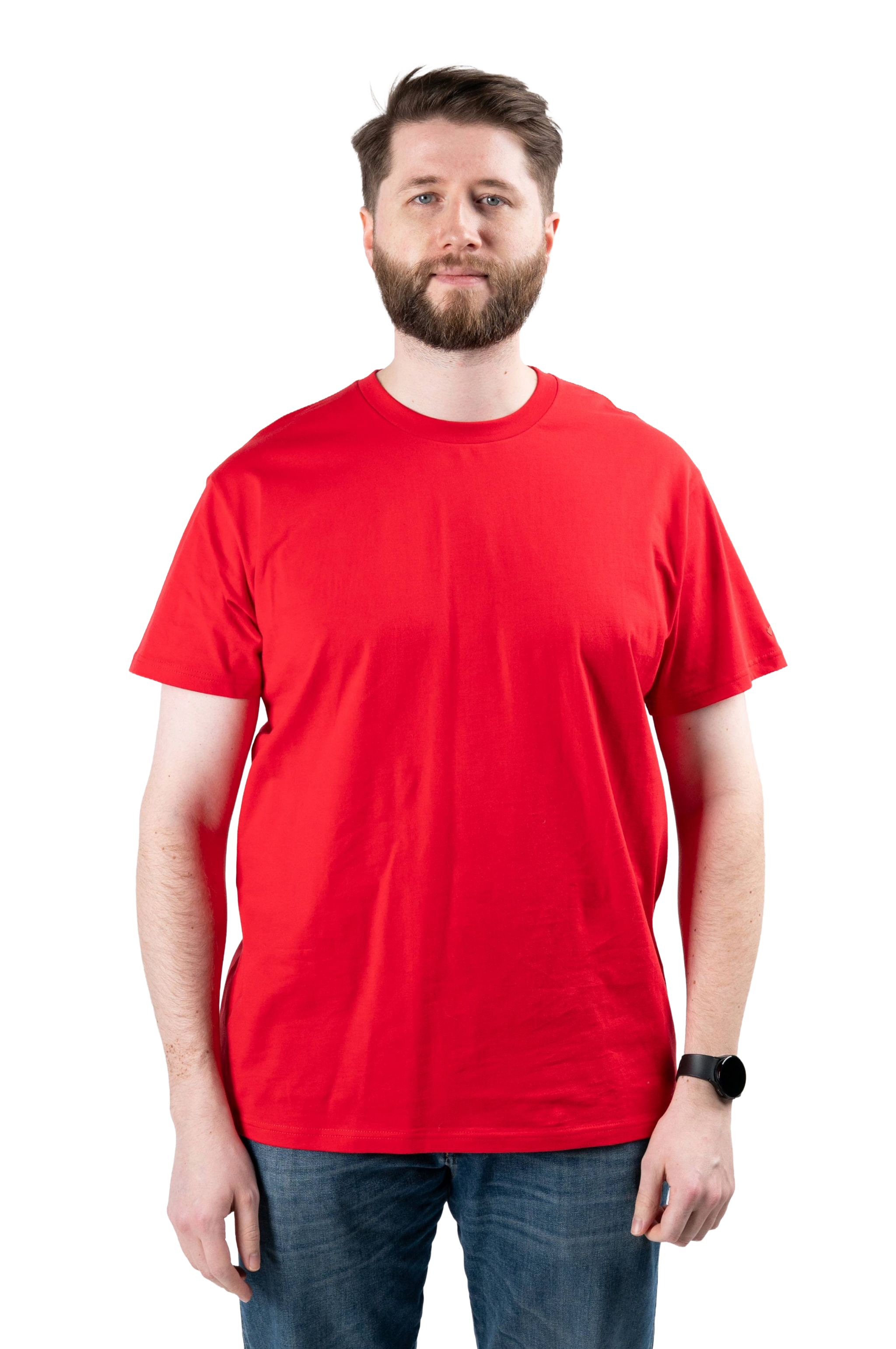 トップス DAILY S/S T-SHIRT #290602 - RED / XL SmartBlanks HEAVYWEIGHT 6OZ ADULT SHORT SLEEVES PREMIUM T-SHIRT