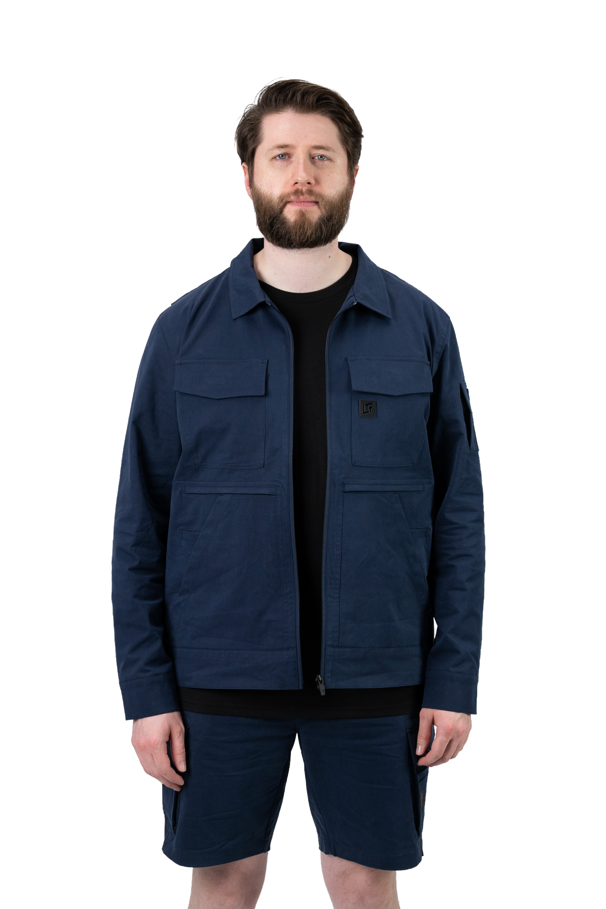 Cargo Jacket | Utility Jacket with 10 Pockets & Phone Storage 
