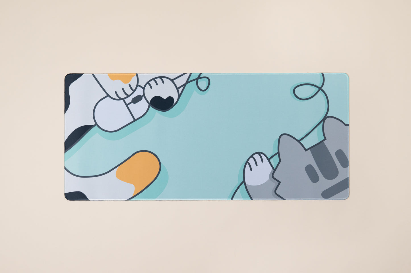 Sous-main Linus Cat Tips