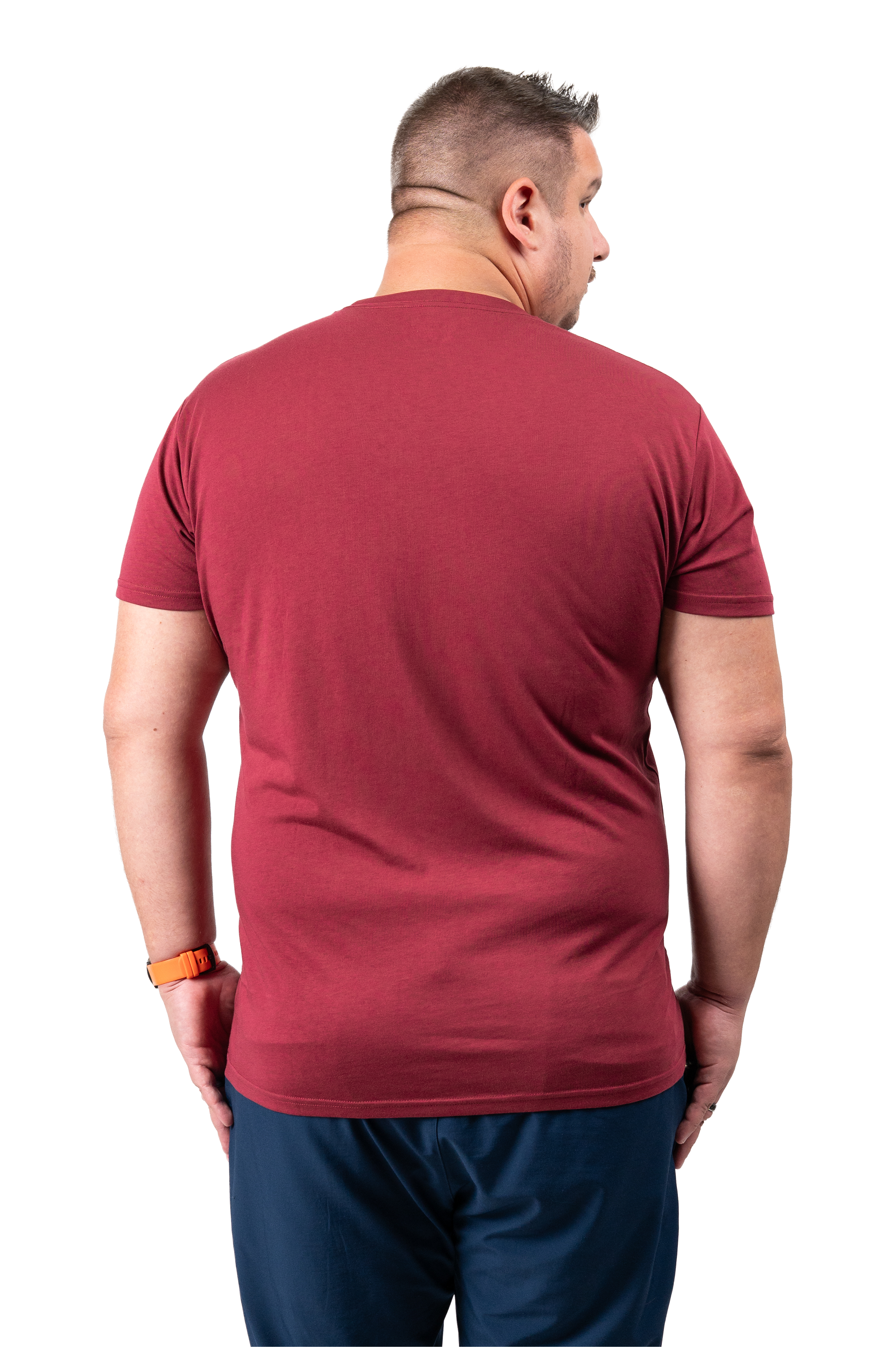 Model: David P, Size: XX-Large Tall, Height: 6’4”/193cm