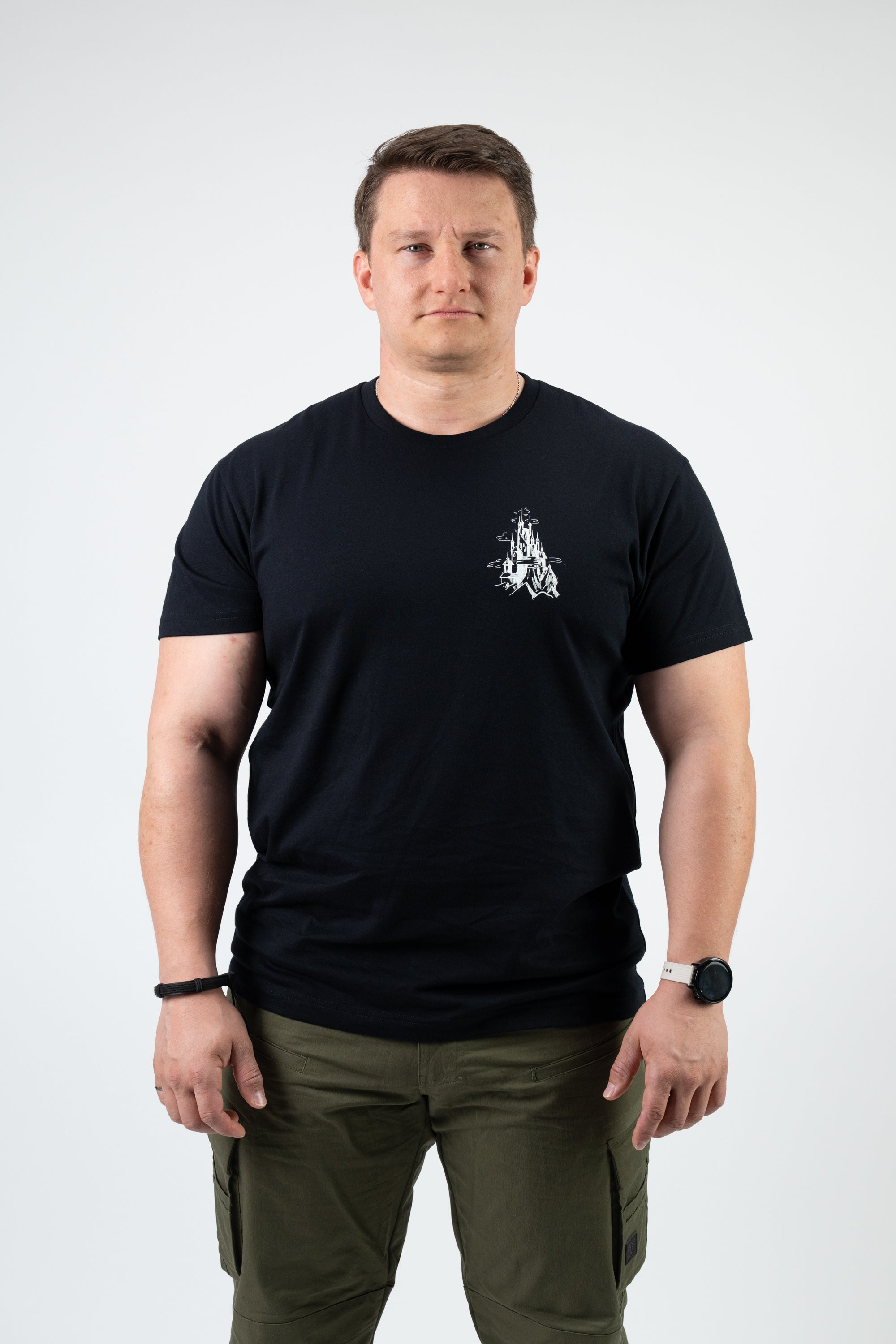 Model: Thomas S, Size: Large, Height: 5’9”/175cm #color_black