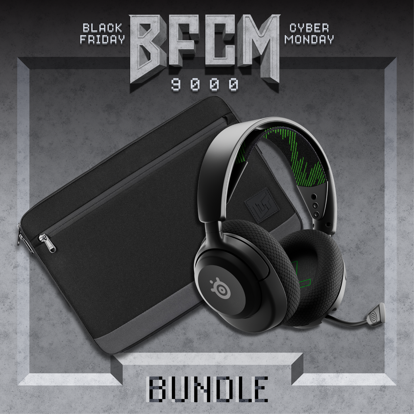 The Offsite Laptop Bag & SteelSeries Arctis Nova 4X Headset Bundle