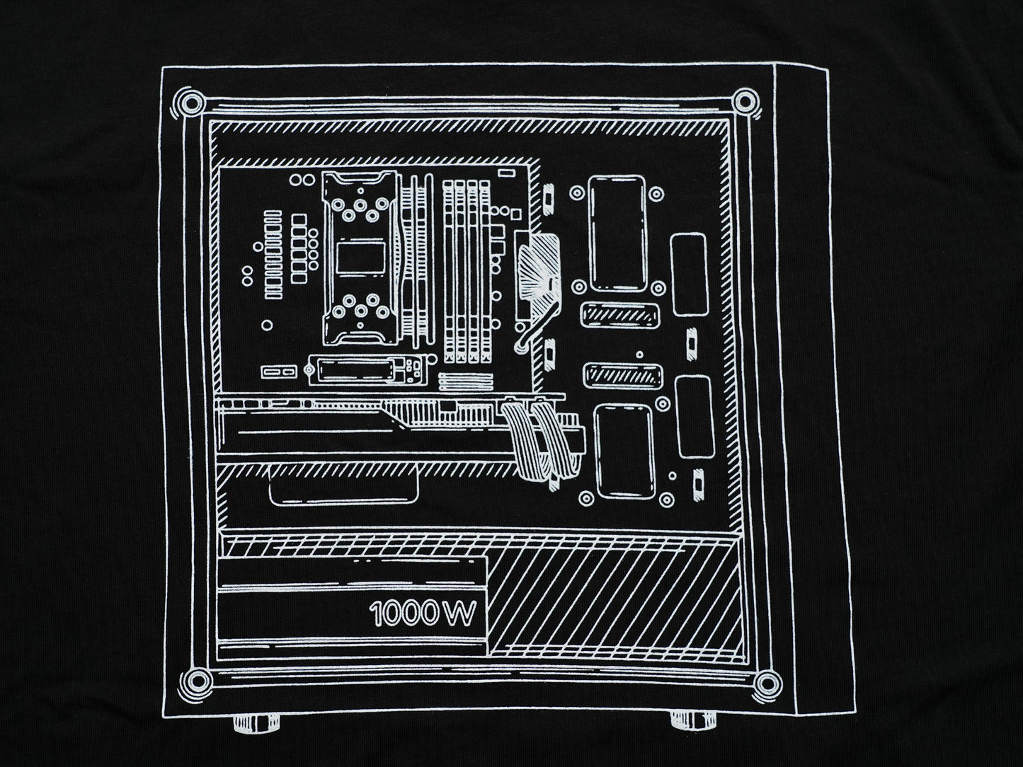 Sketchy PC Col en V pour femme
