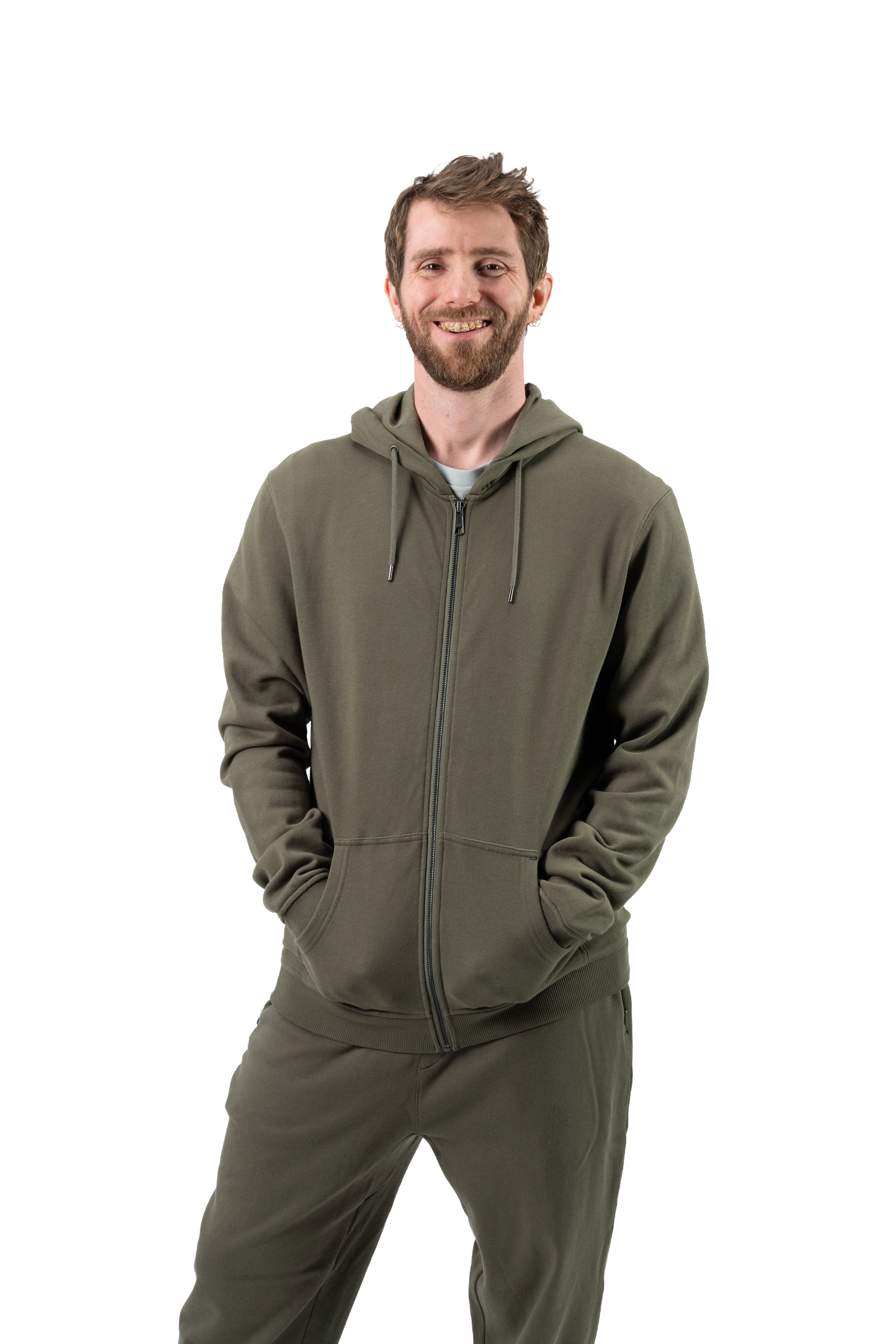 Blank Zip-Up Hoodie - 100% Cotton French Terry Hoodie | LTTStore