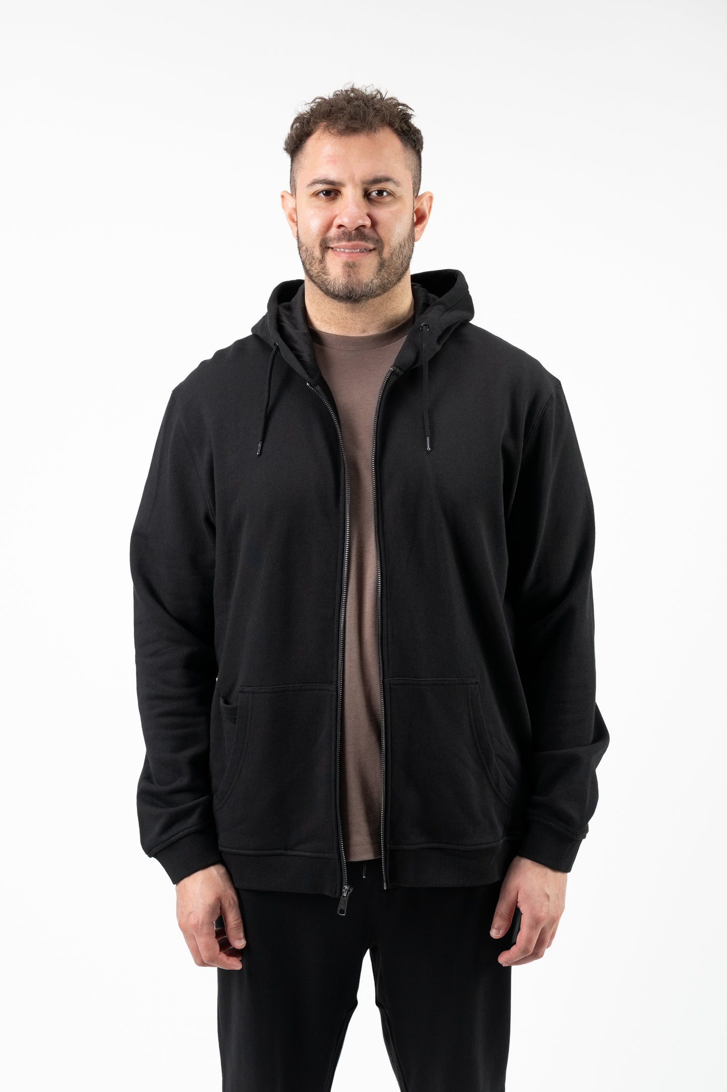 Blank Zip-Up Hoodie
