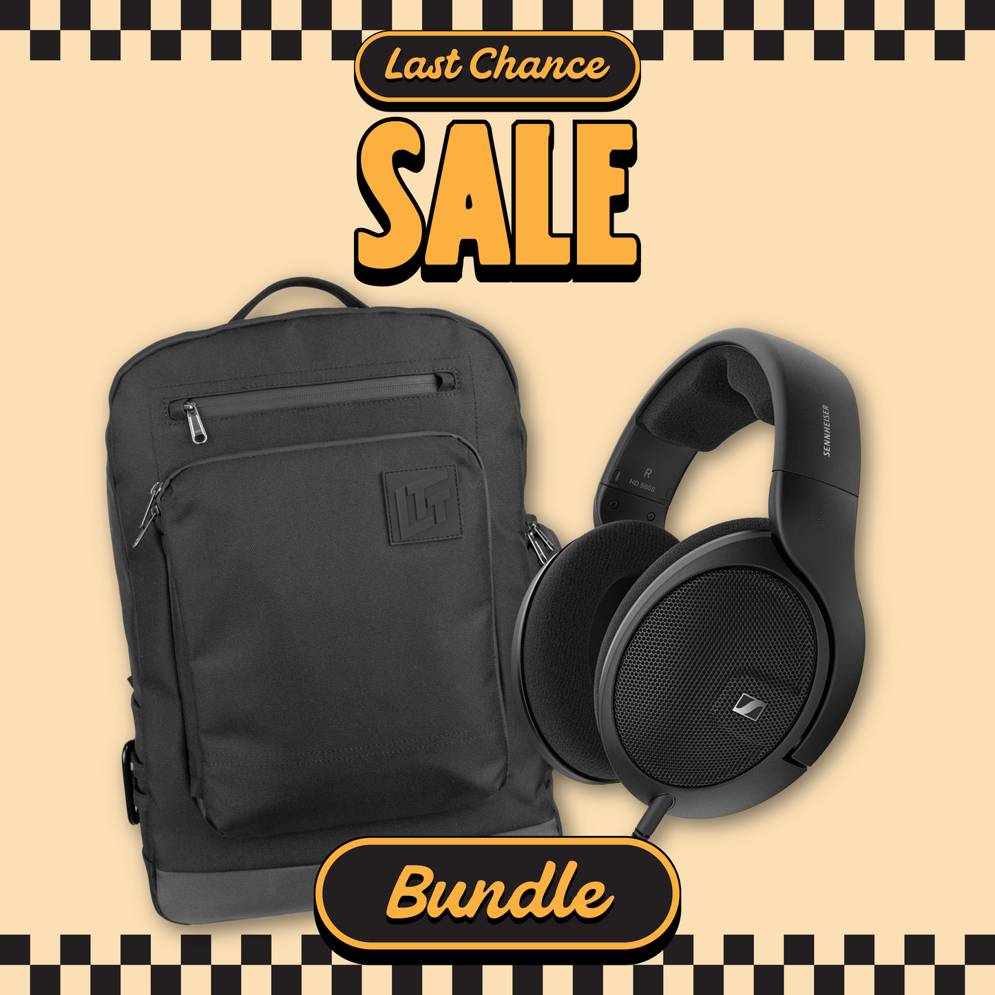 Backpack & Sennheiser HD 560S Bundle
