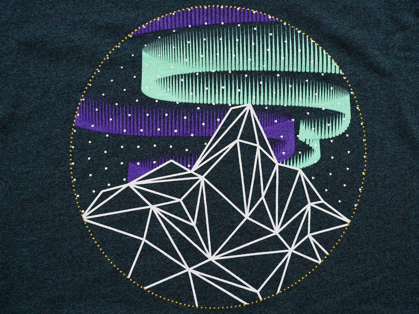 T-shirt aurores boréales
