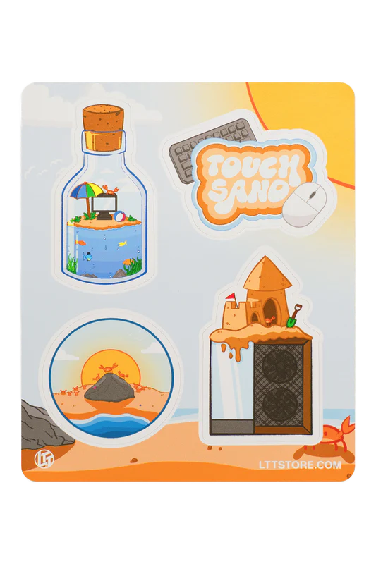 Touch Sand Sticker Sheet