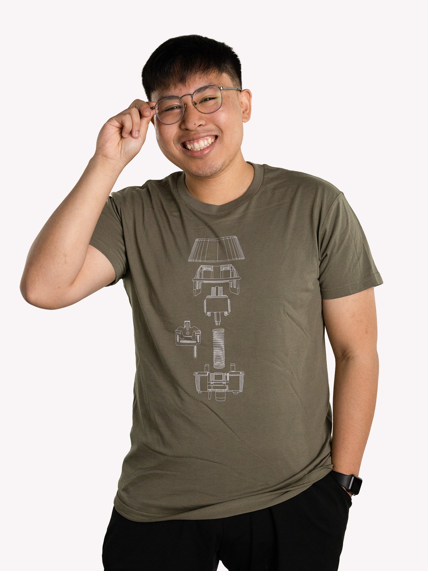 Model: Arthur, Size: Large, Height: 5’8”/173cm