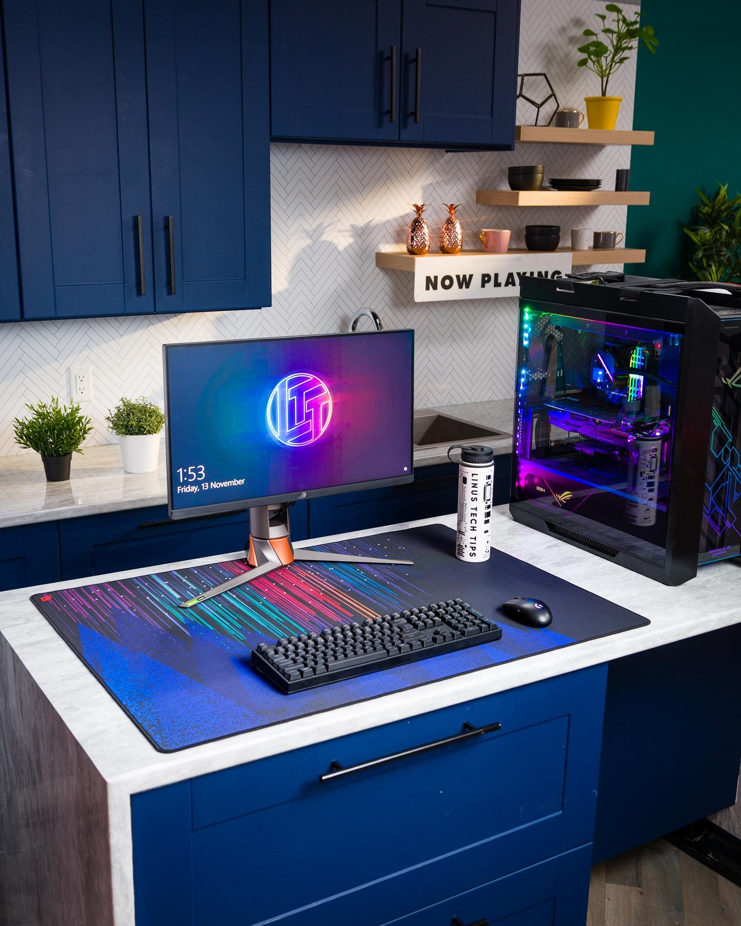 LTT Northern Lights Desk Pad