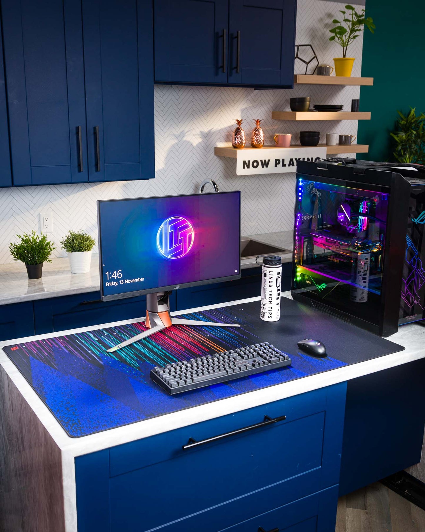 LTT Northern Lights Desk Pad