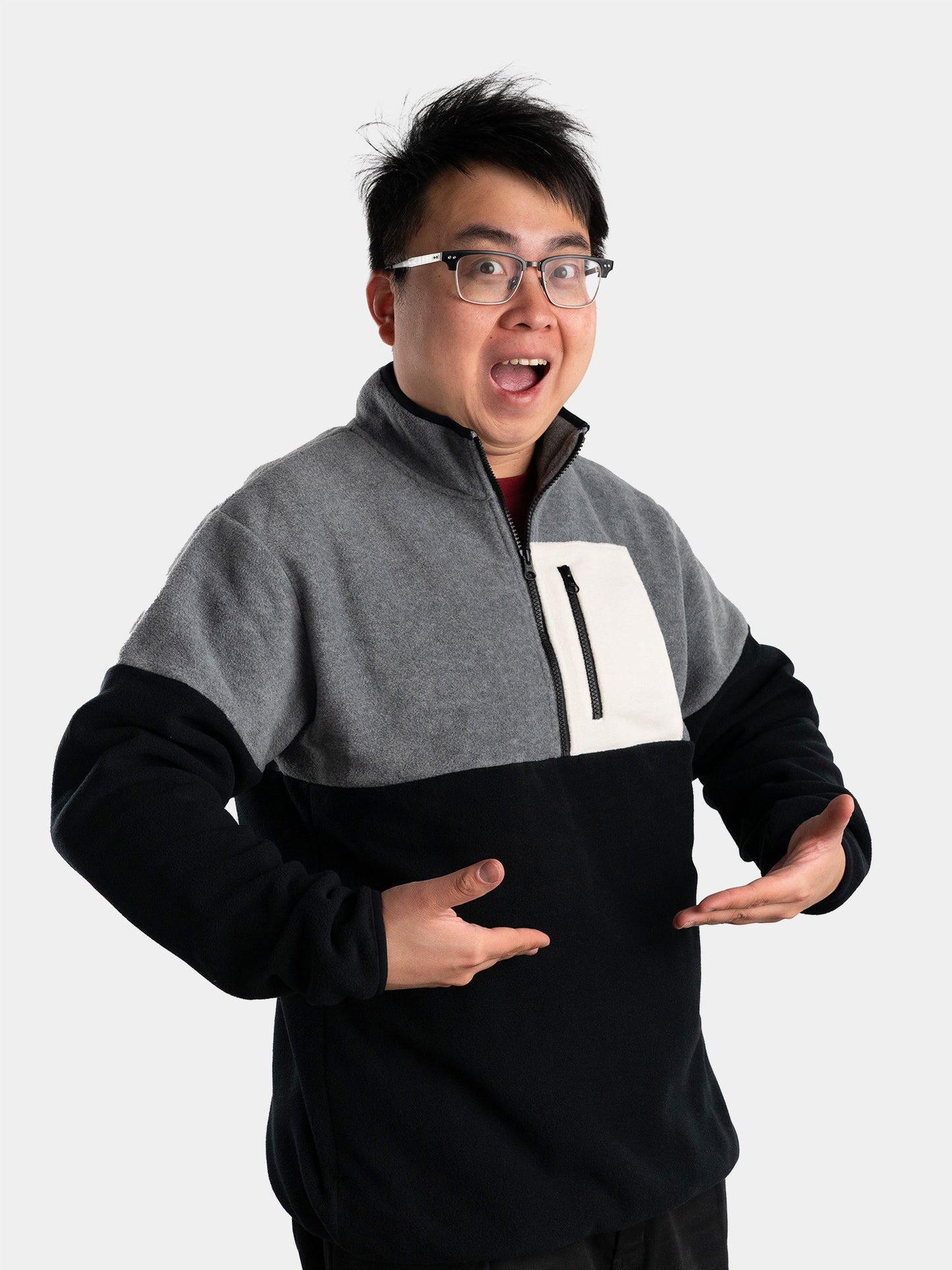 Model: Andy, Size: Large, Height: 5’8”/173cm