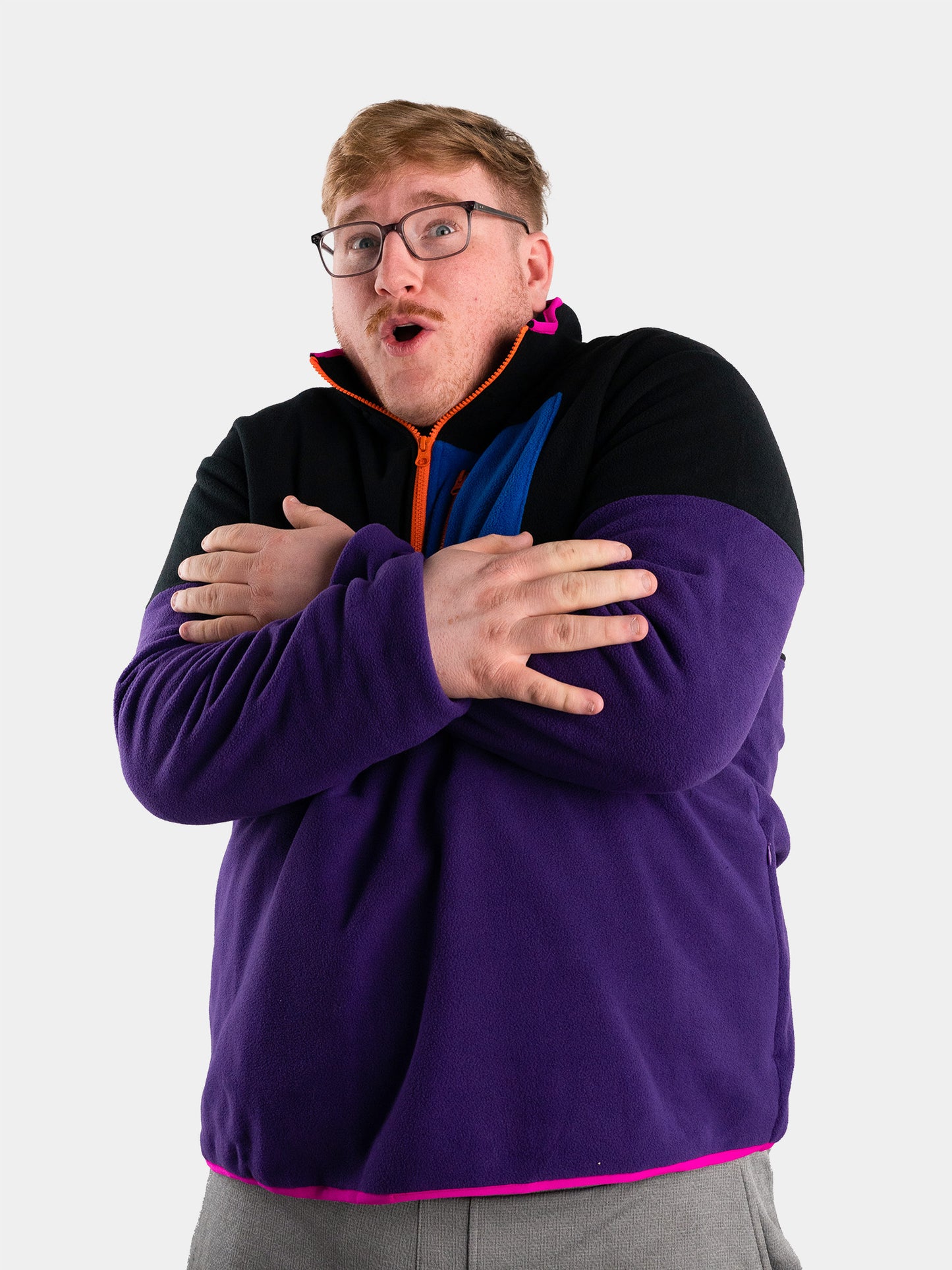 Model: Jake T, Size: XX-Large, Height: 6’/183cm