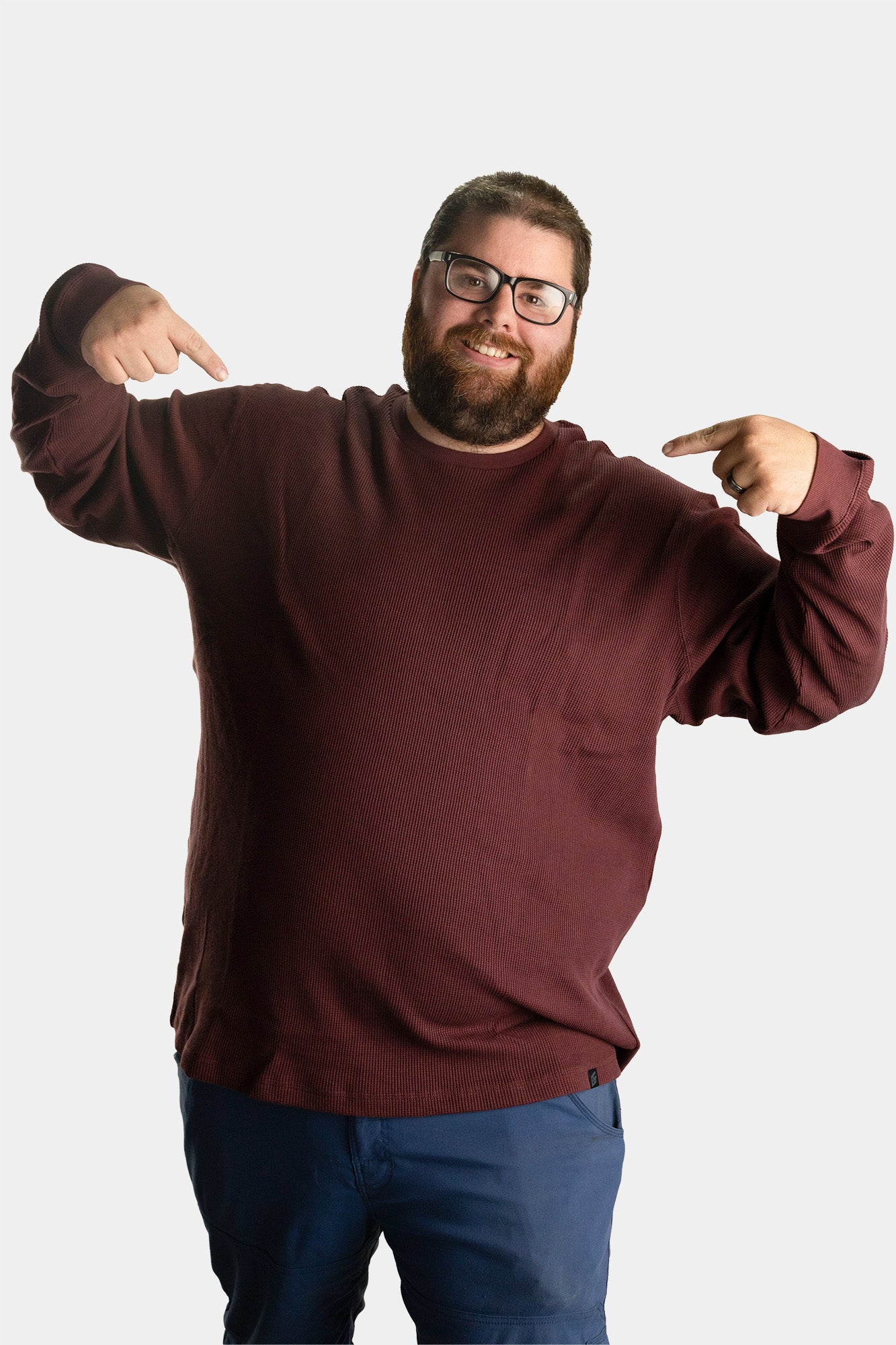 Model: Alex D, Size: XXX-Large, Height: 6’2”/188cm