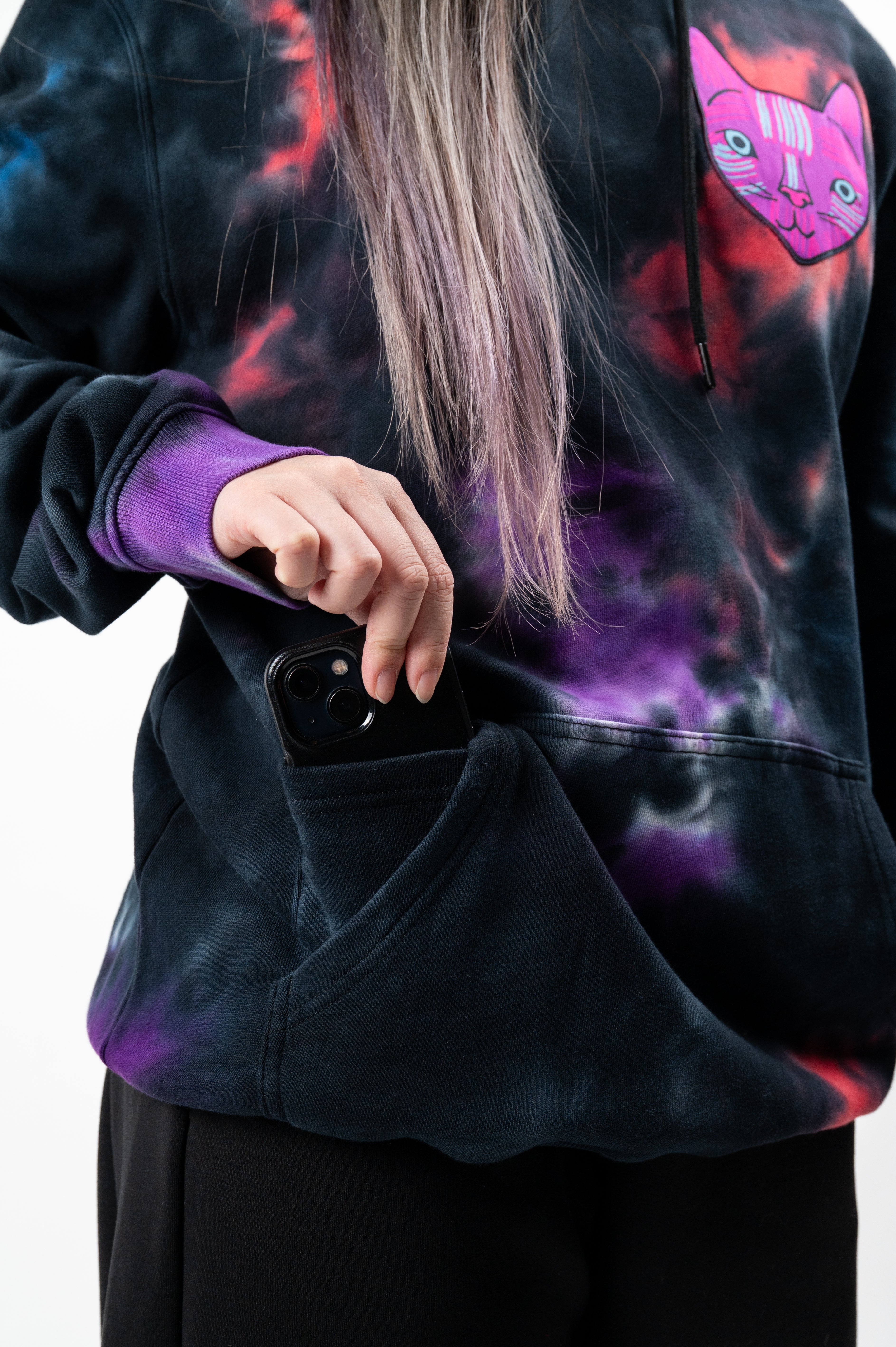 Schrödinger’s Cat Patch Hoodie