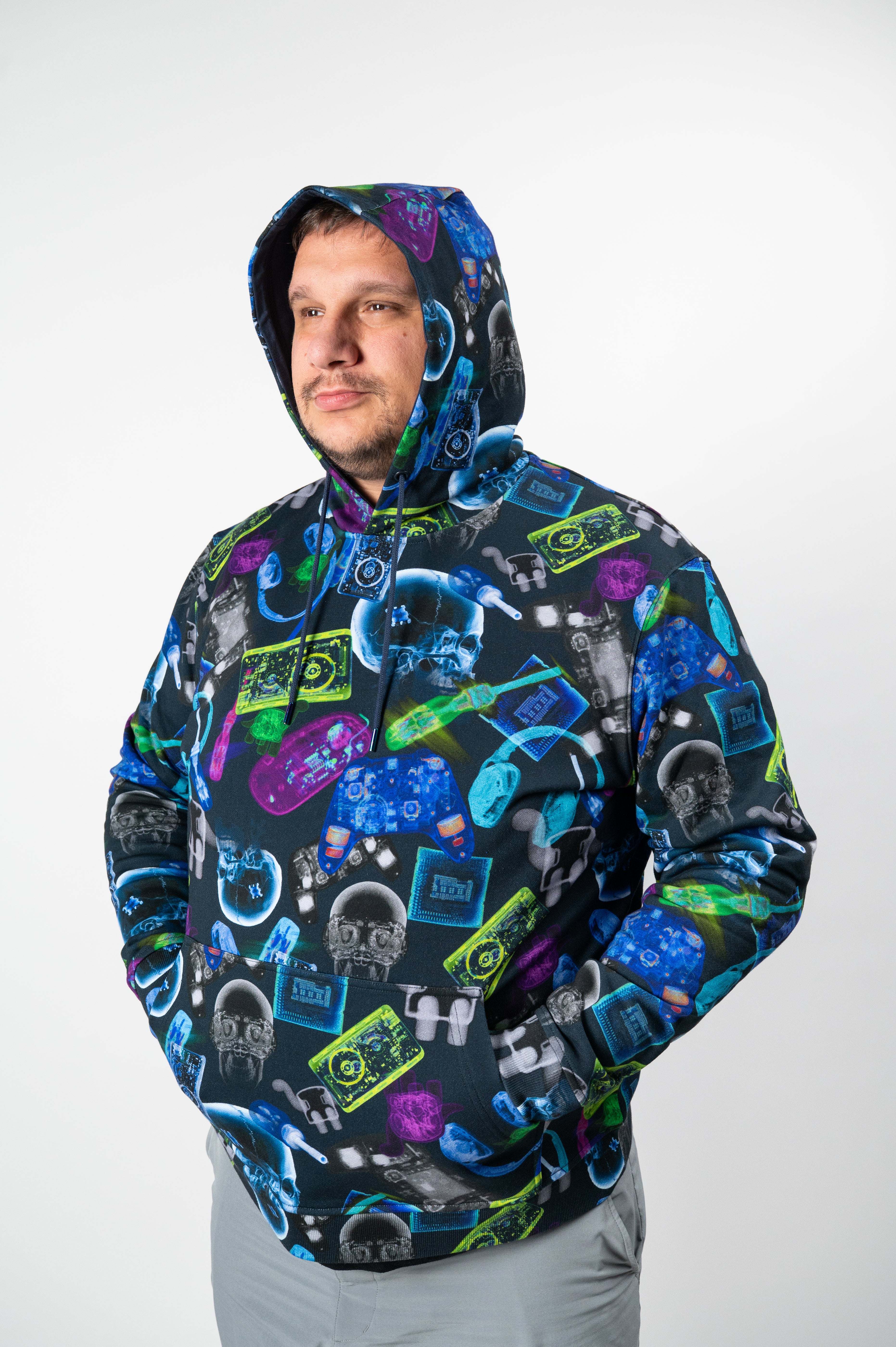 All-Over Print Hoodie - 100% French Terry Cotton | LTTStore