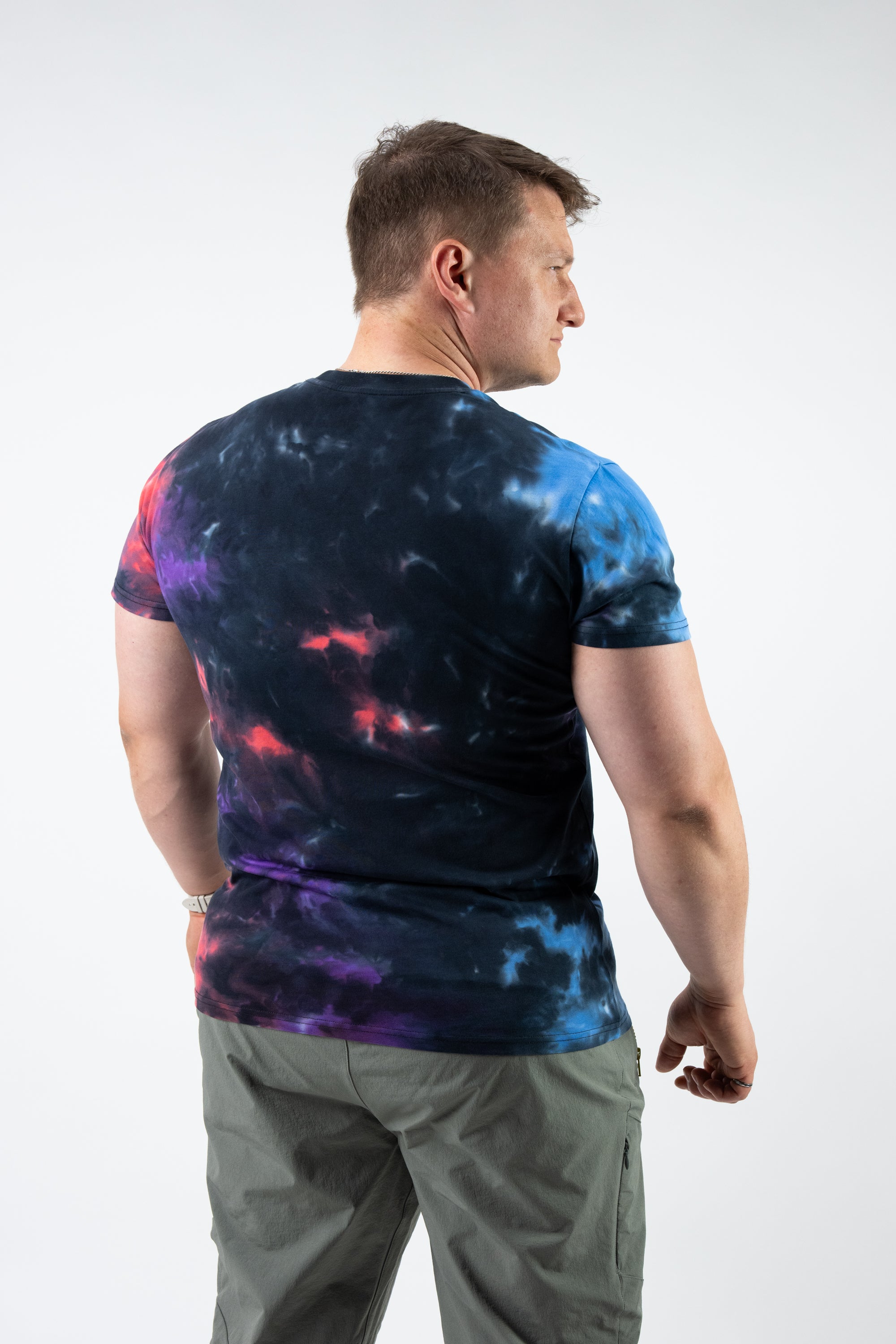 Model: Thomas S, Size: Large, Height: 5’9”/175cm #color_tie-dye