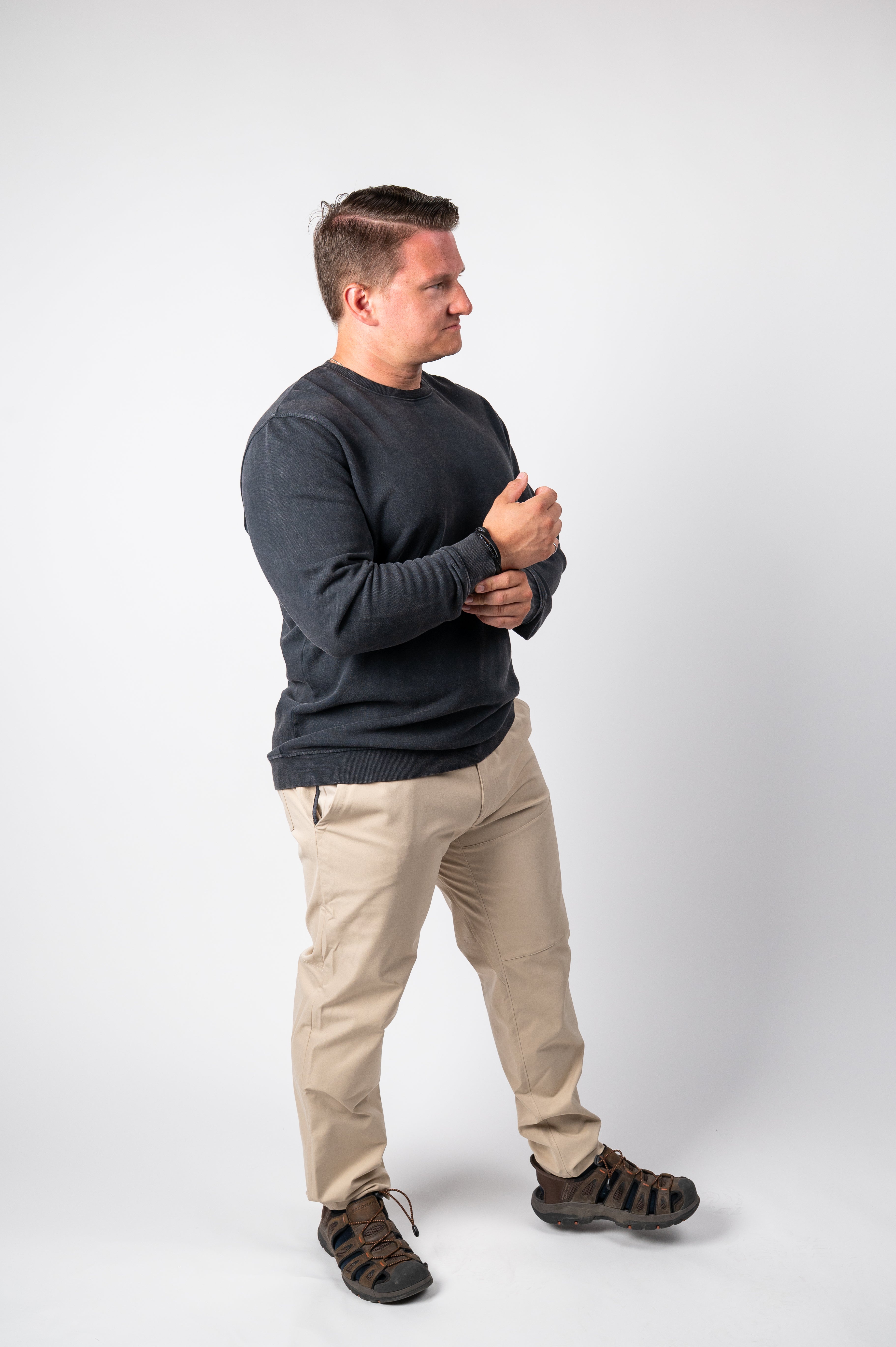 Model: Thomas S, Size: Large, Height: 5’9”/175cm