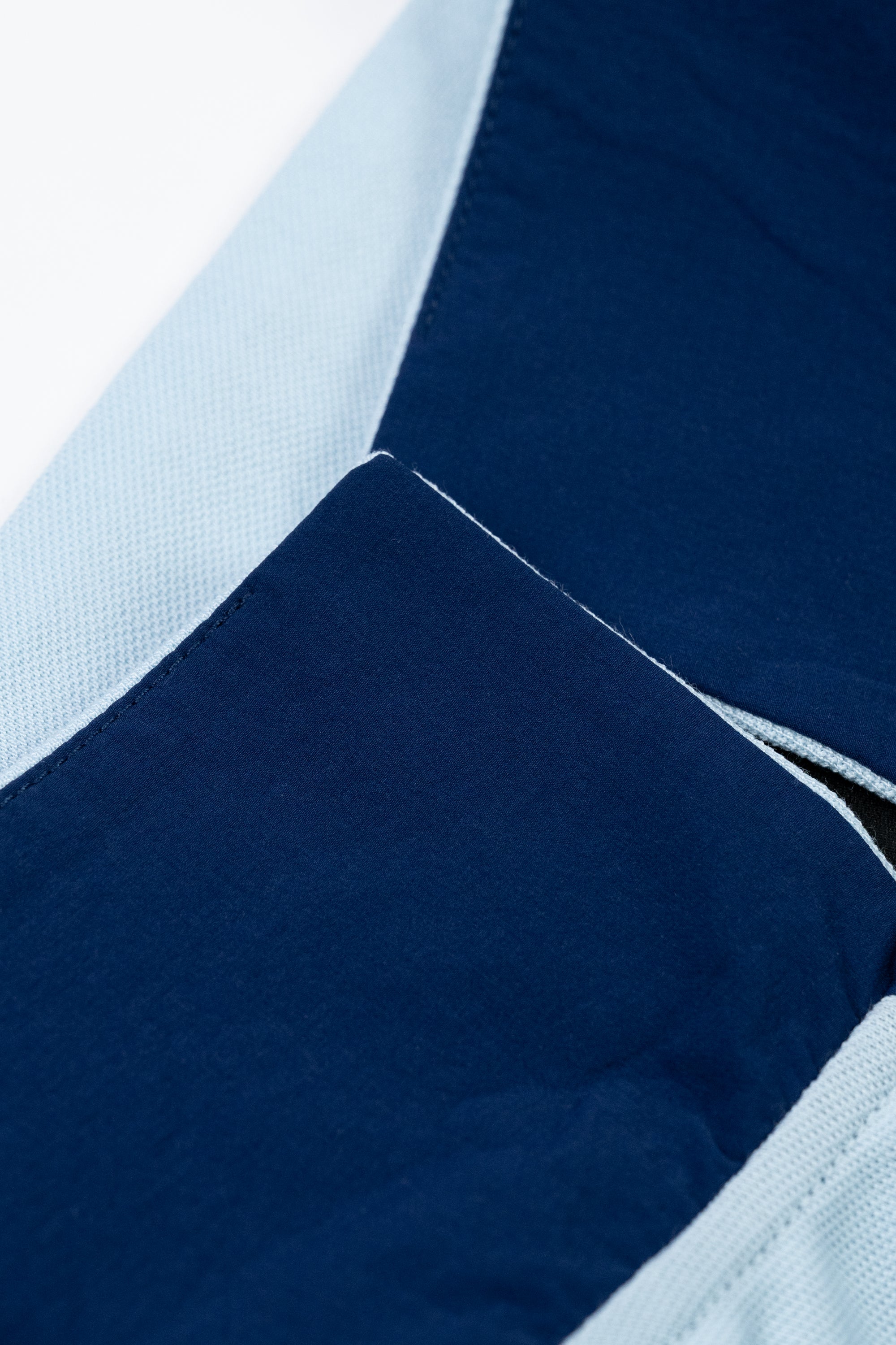 Polo UPF - Bleu glacier
