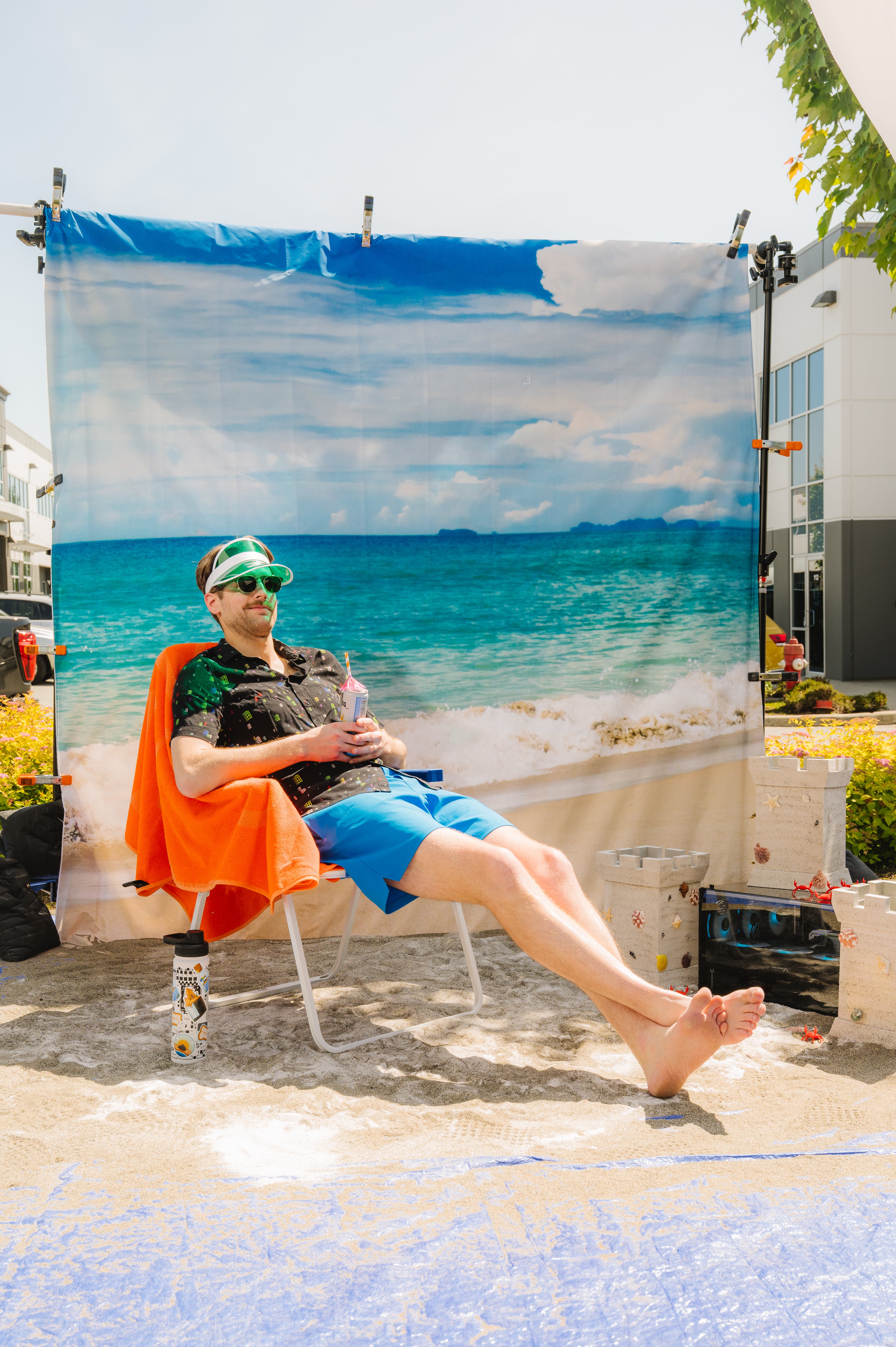 Big Hexy Beach Towel