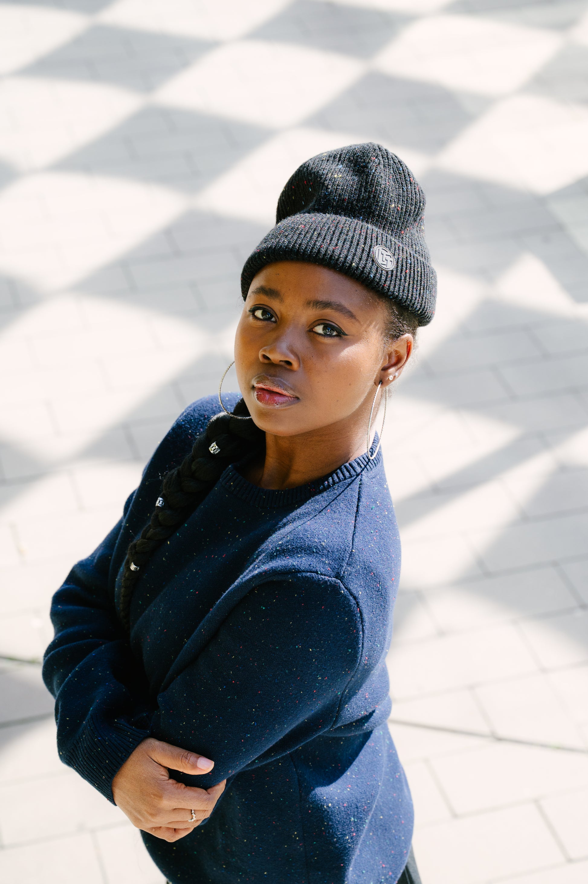 Model: Olamide, Size: Small, Height: 5’3”/160cm