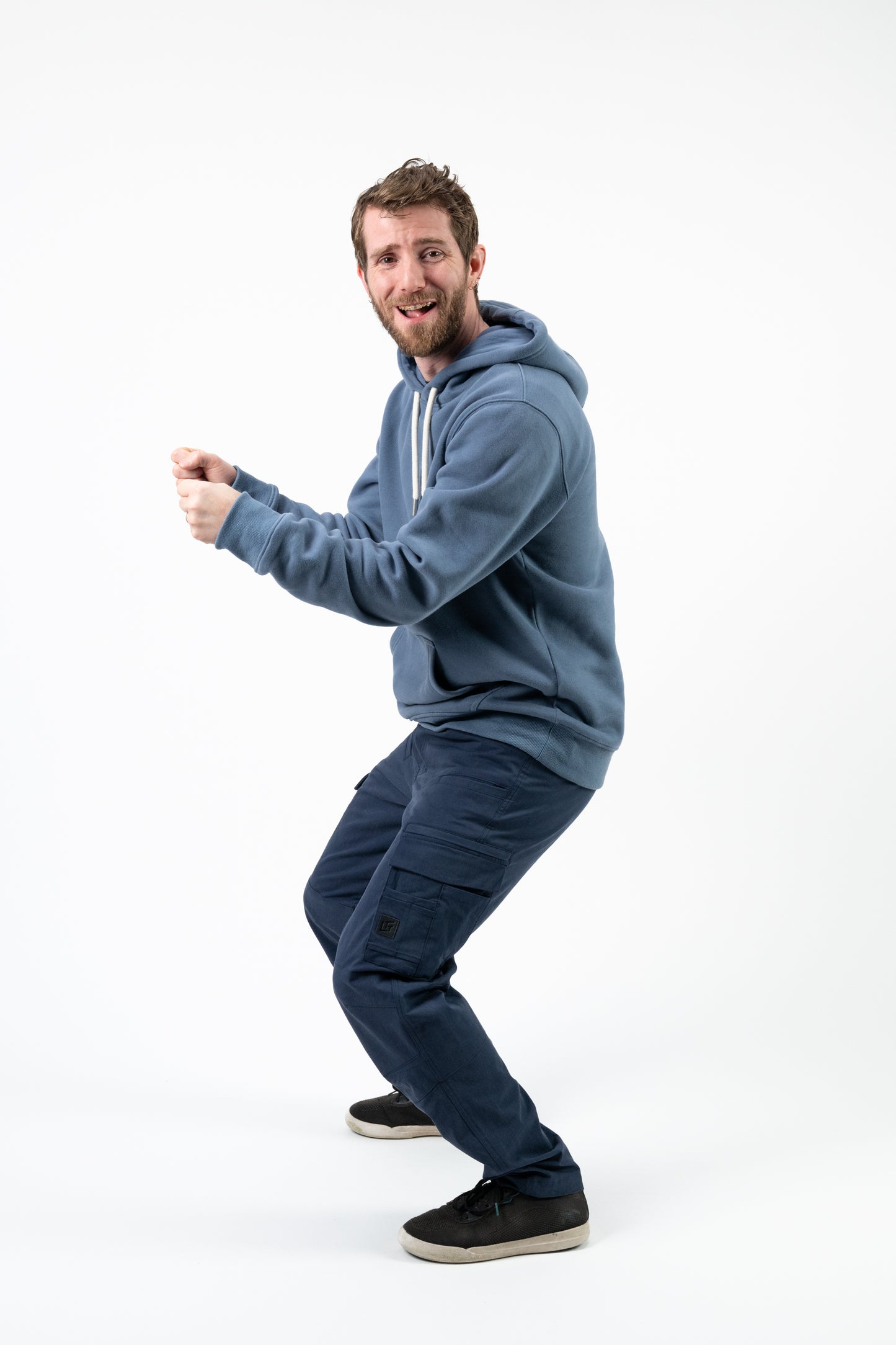 Model: Linus, Size: Regular 34", Height: 5'6"/168cm