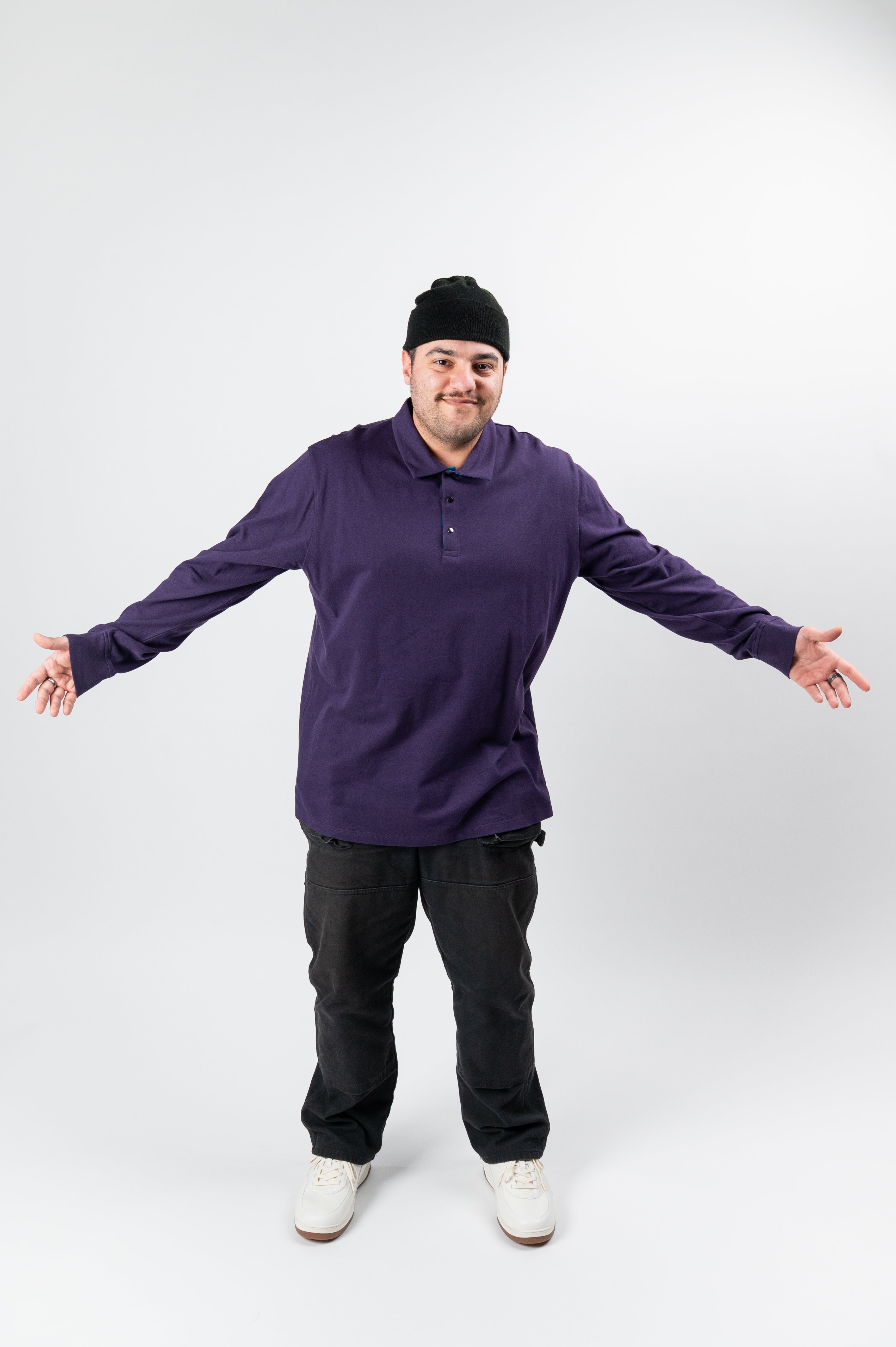 Model: Shahrad, Size: XX-Large, Height: 5’11”/180cm