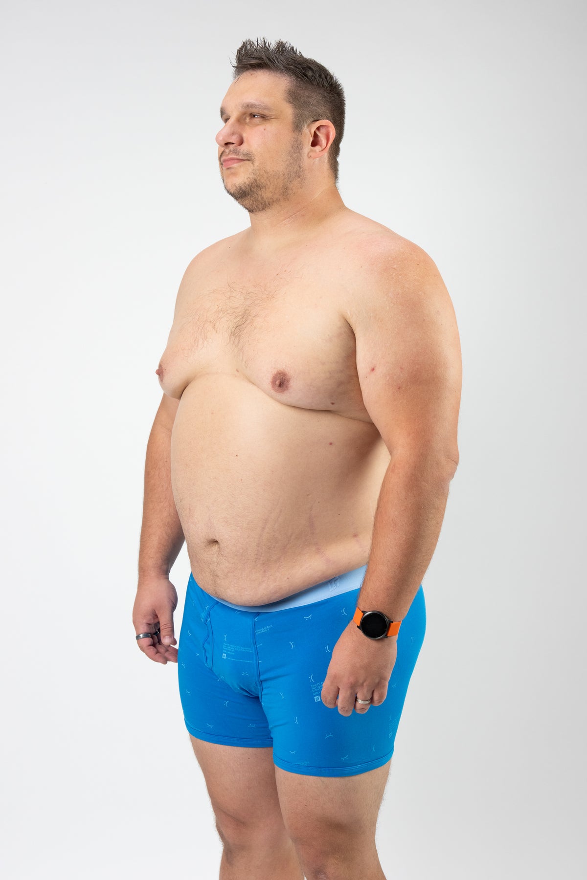 Model: David P, Height: 6’4”, Size: 2XL #design_error
