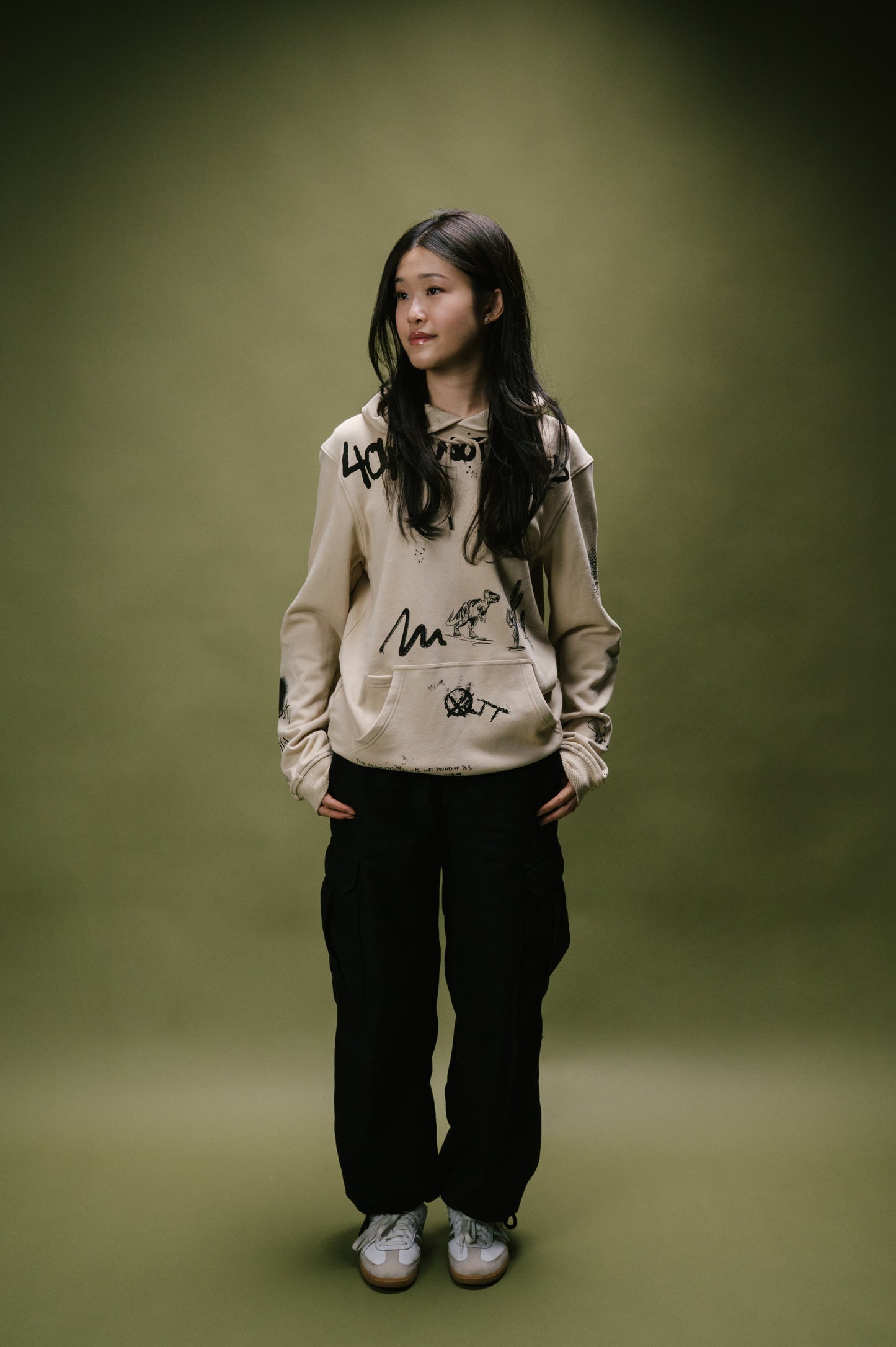 Model: Ashley W, Size: Small, Height: 5’8”/172cm