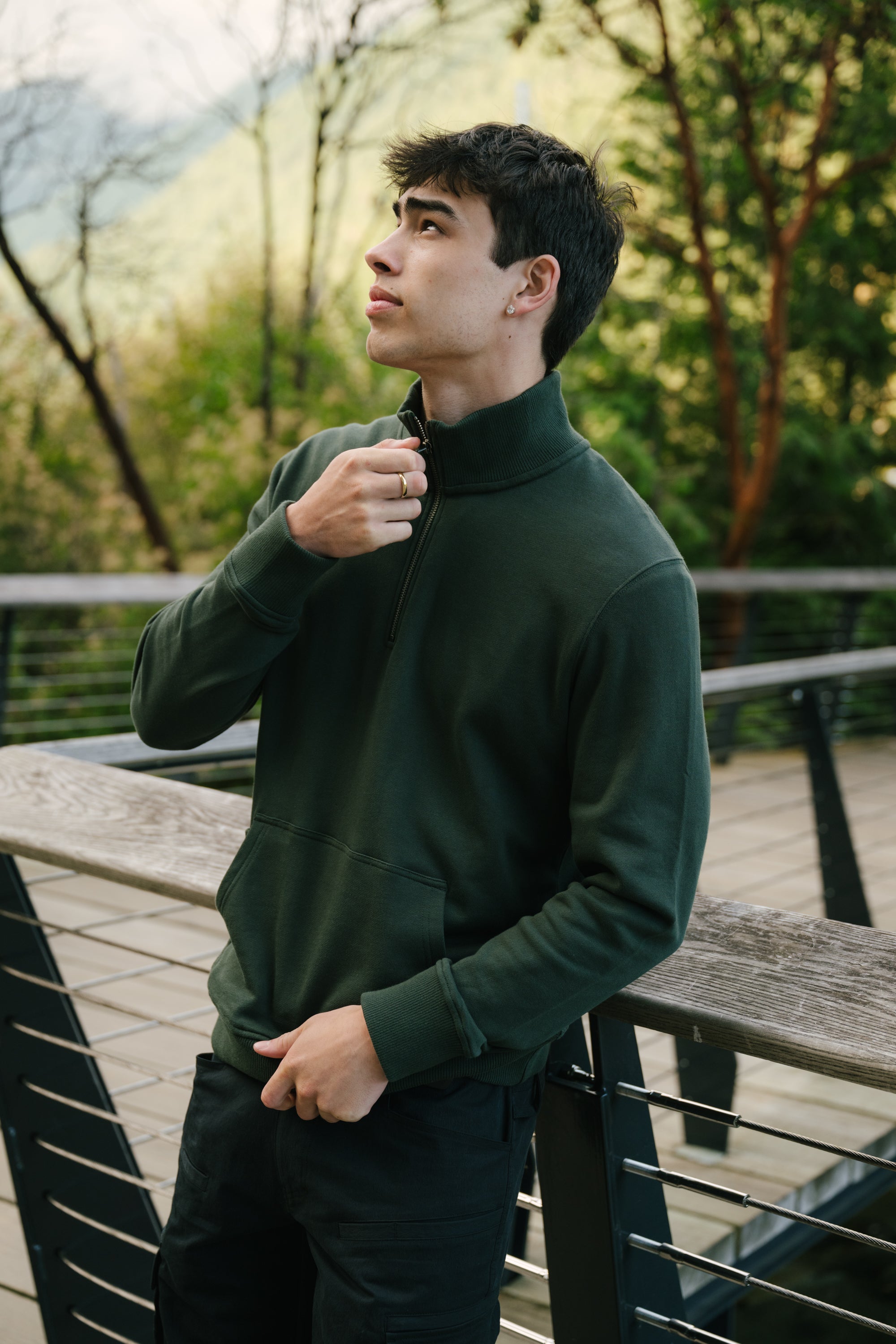 Model: Kai, Size: Medium, Height: 6’1”/185cm