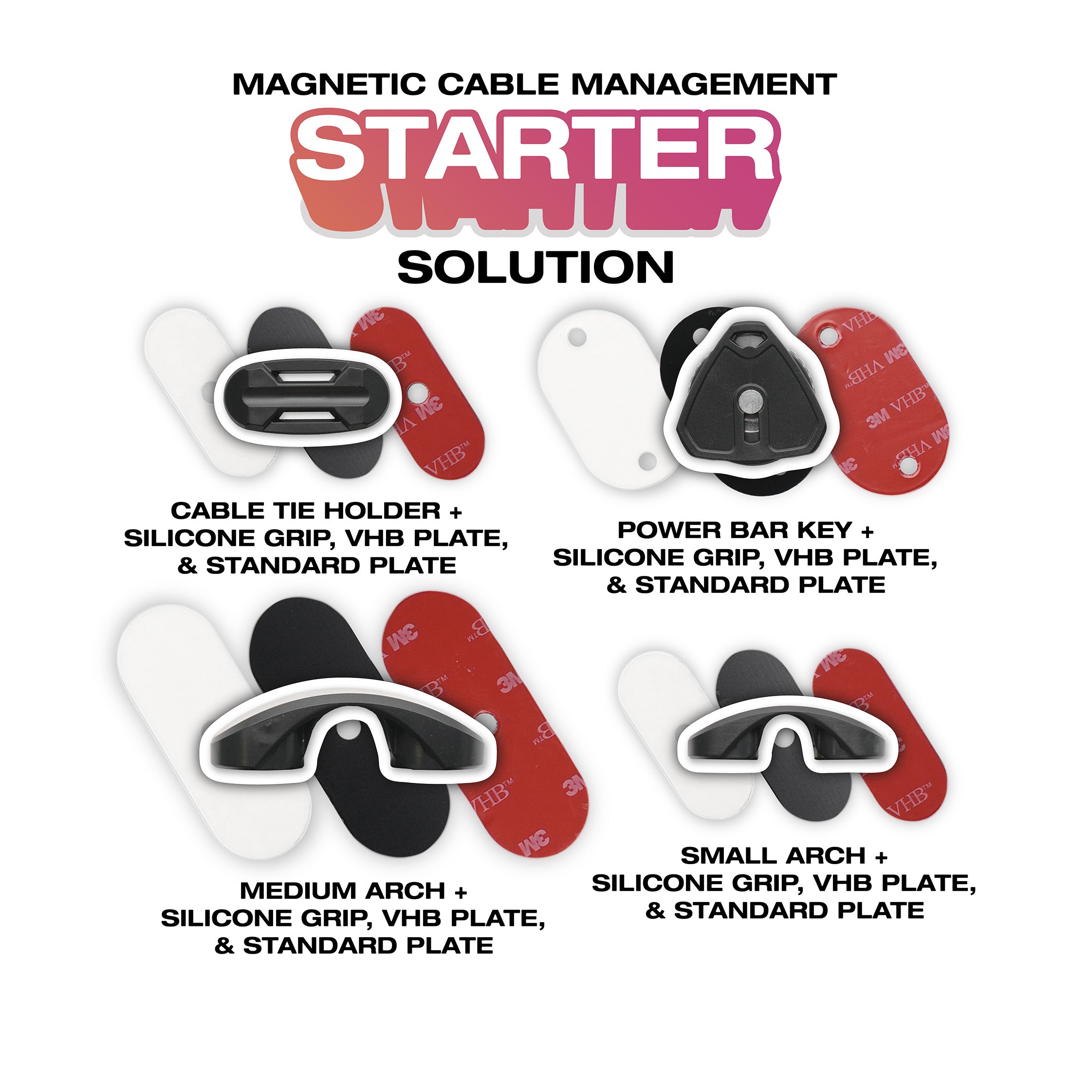 Magnetic Cable Management - Starter Solution