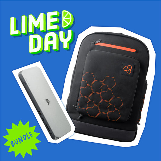 WAN Backpack & Corsair Thunderbolt 3 Dock Bundle