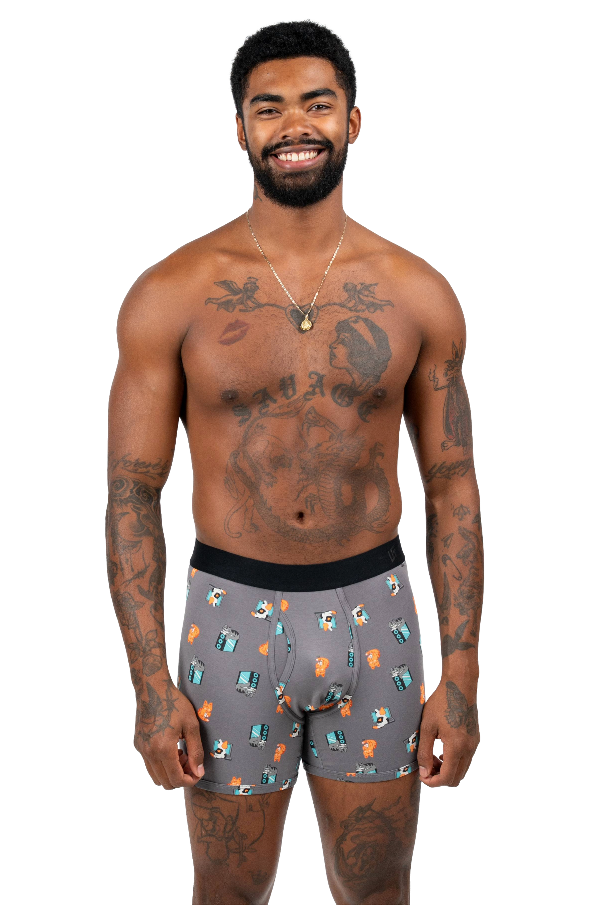 Model: Will, Size: Medium, Height: 5’10”/179cm