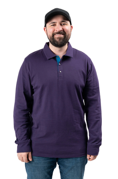 Long Sleeve Polo Shirt