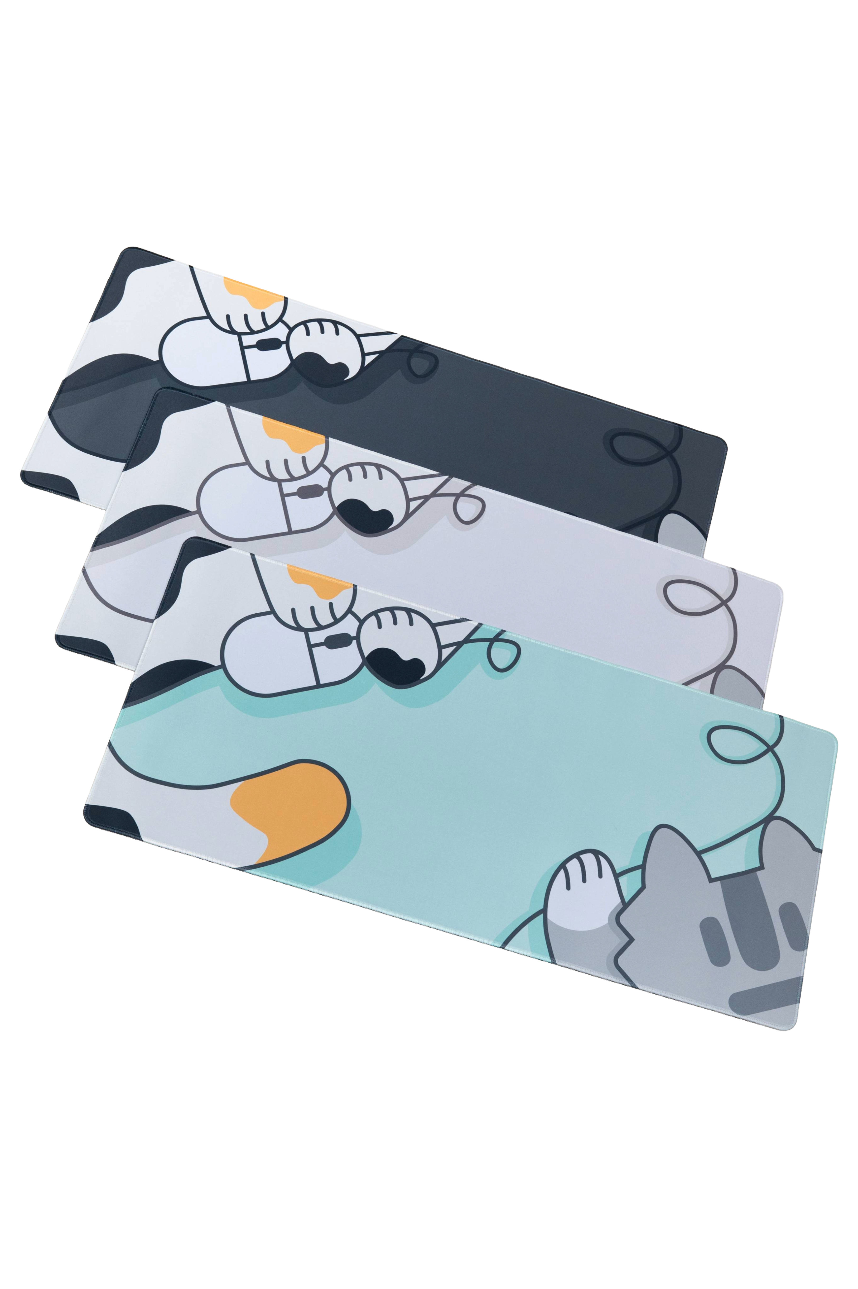 Linus Cat Tips Desk Pad