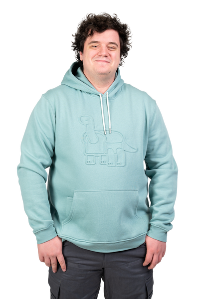 Bredasaurus Hoodie – Brushed Fleece Hidden Pocket | LTTStore
