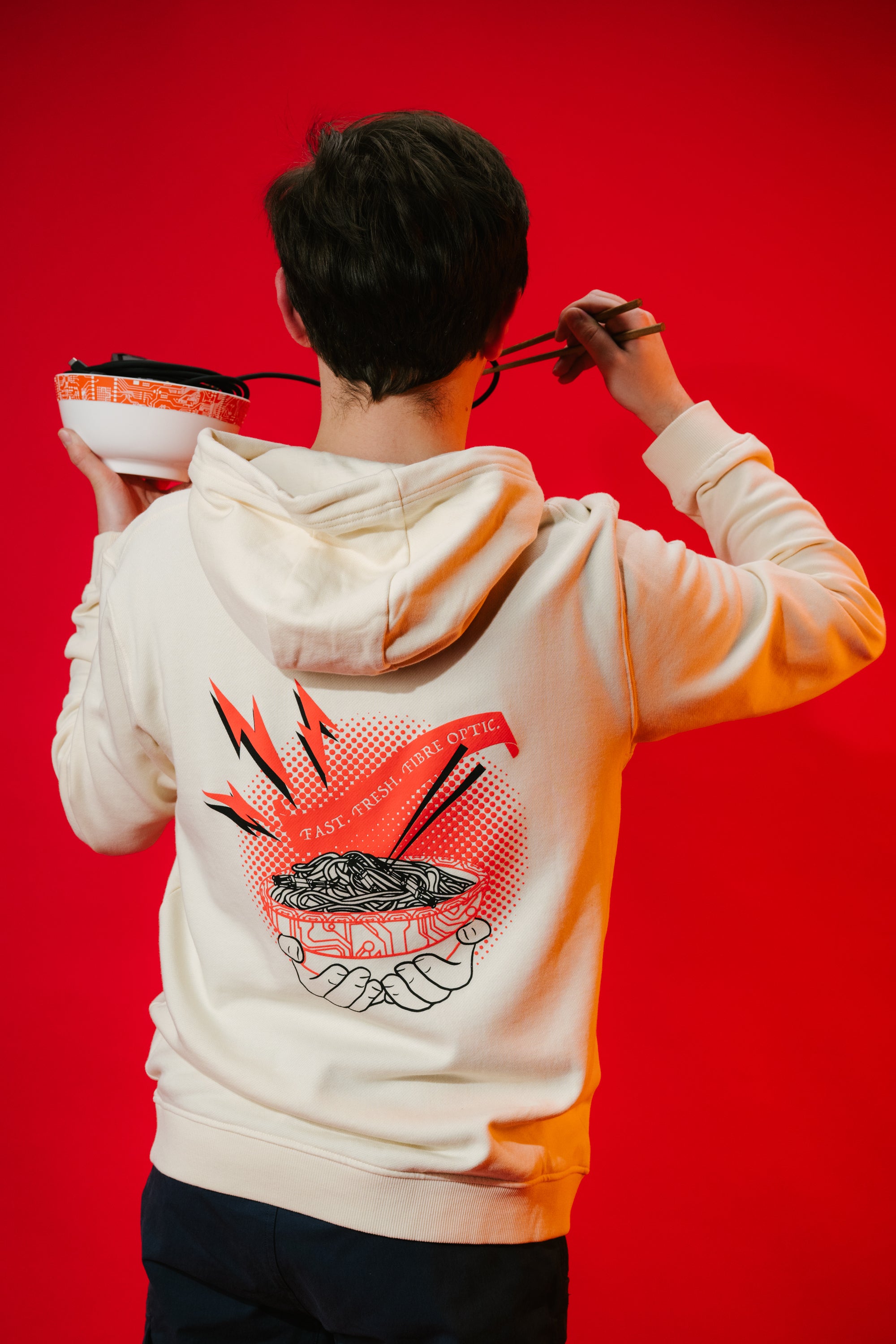 NetNoodz Hoodie - Cable-Inspired Graphic Hoodie | LTTStore