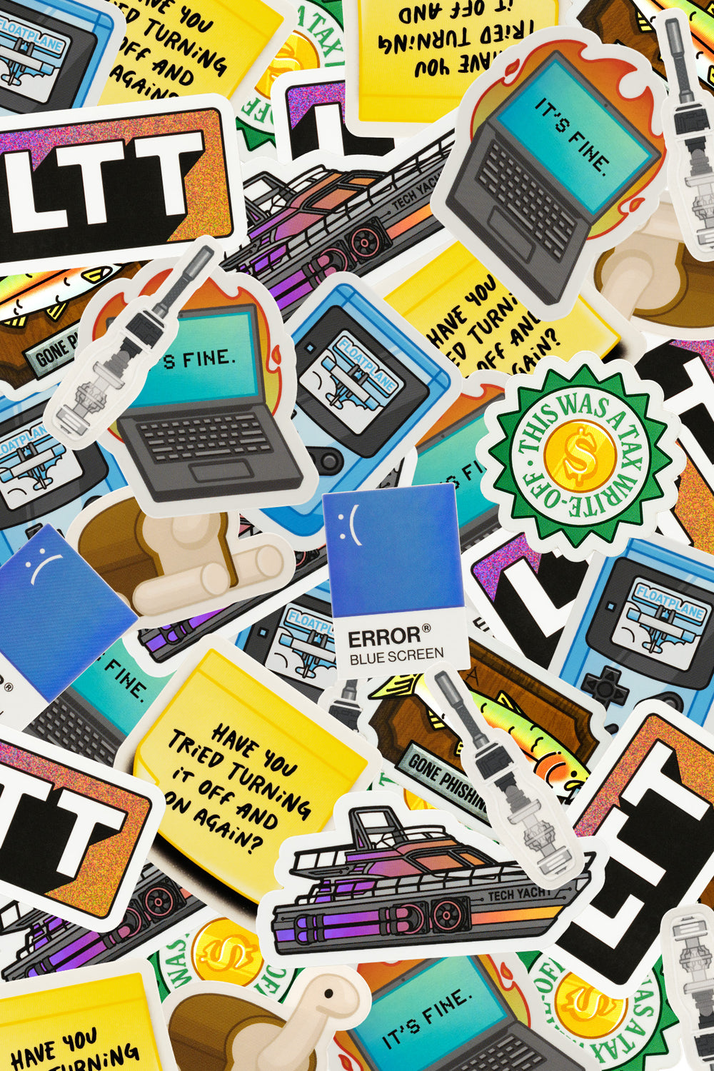 Sticker Pack Set 3 – LTT Tech Reference Stickers | LTTStore