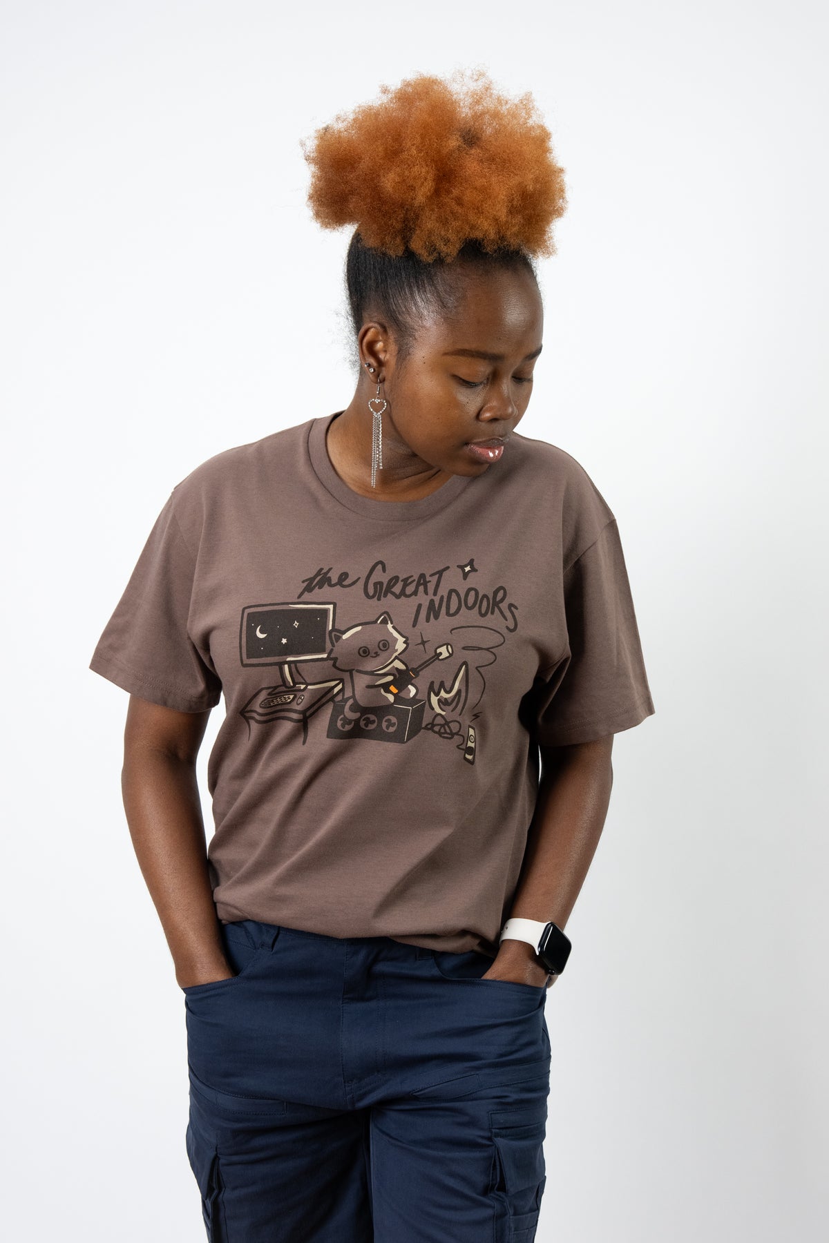 Model: Olamide, Height: 5’3“, Size: Small