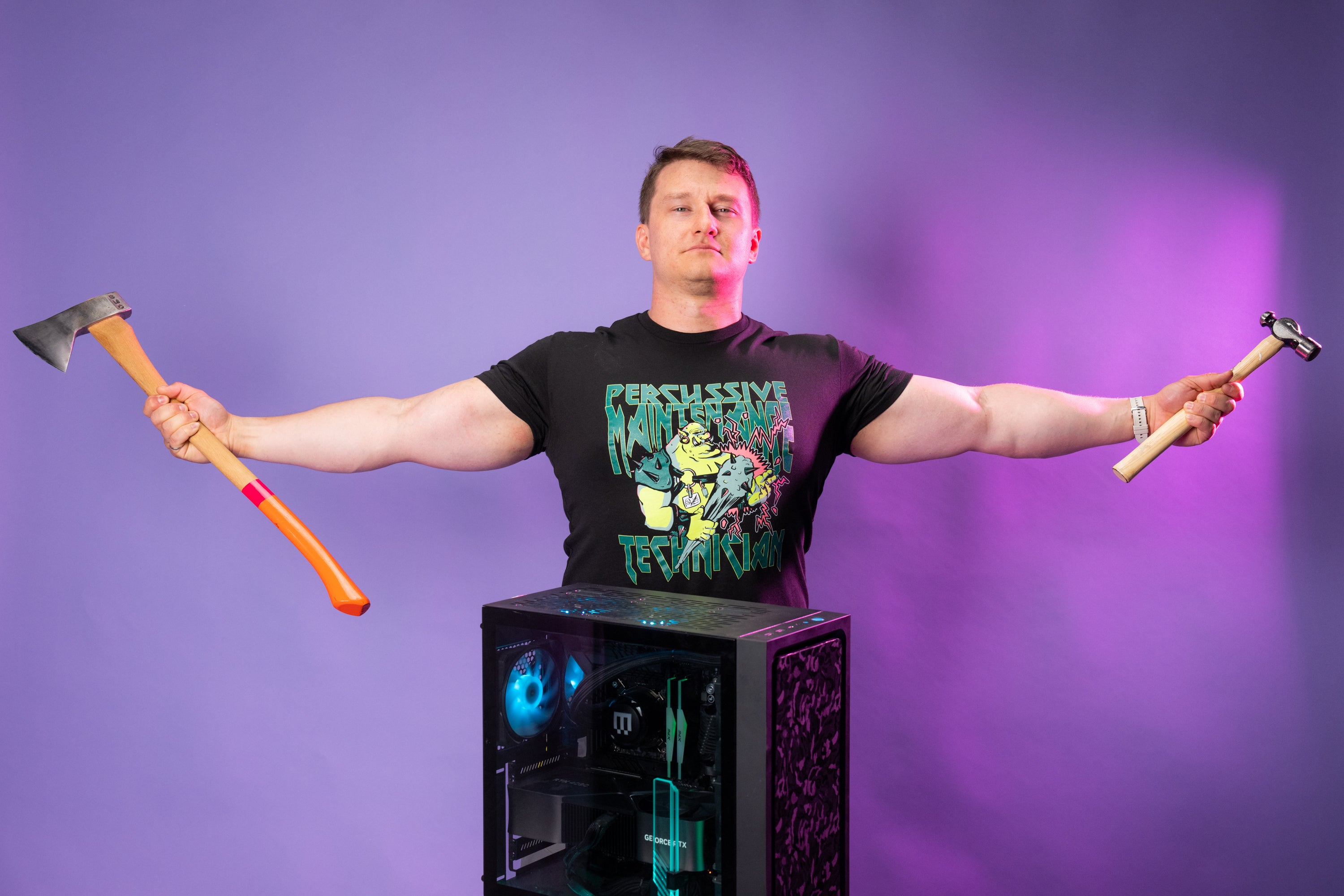Model: Thomas S, Size: Large, Height: 5’9”/175cm @expand #color_black