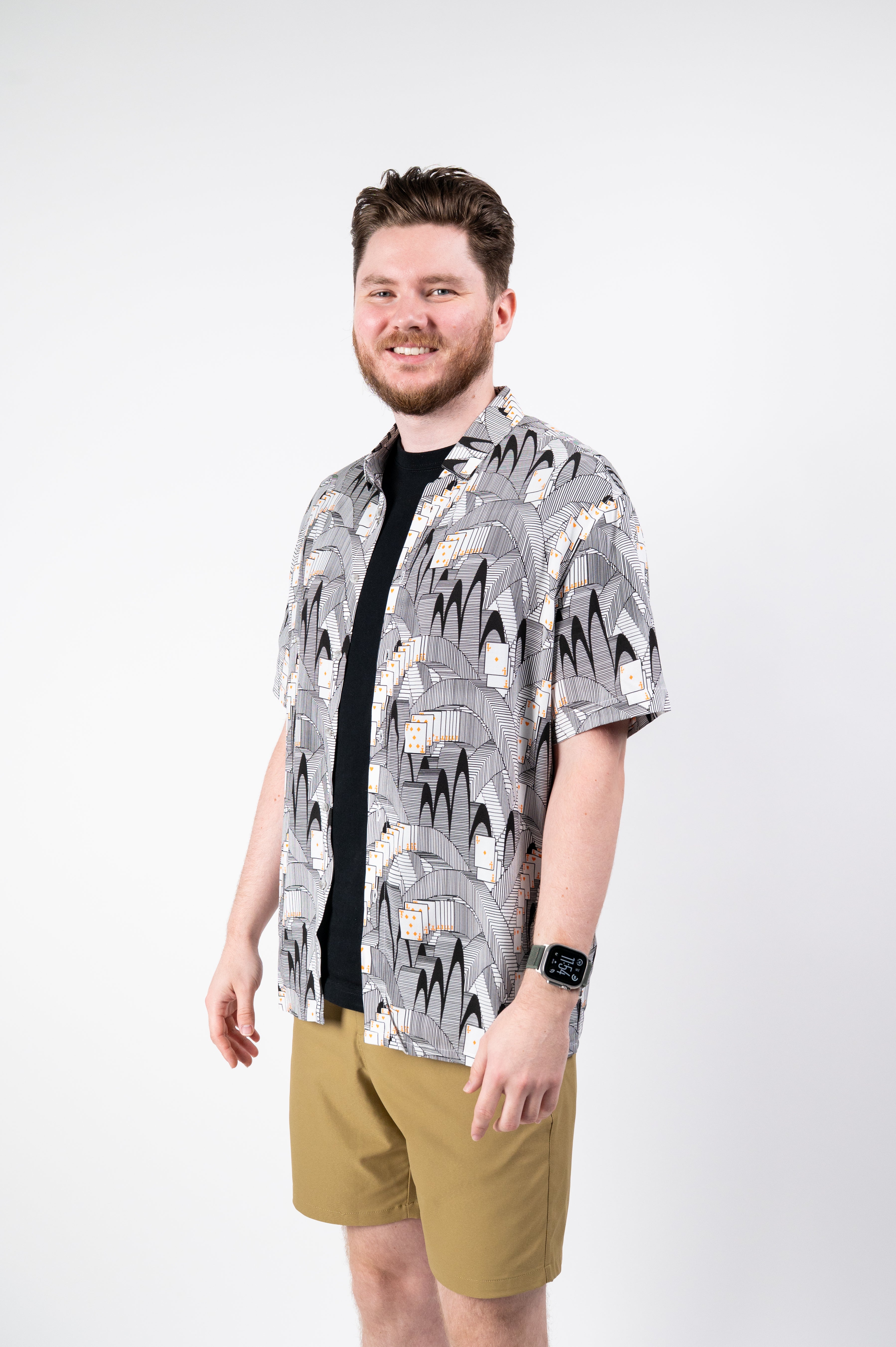 ウェア LTT URBAN LANDSCAPE L/S SHIRTS & SHORTS Screensaver Party Shirt – Retro Breathable Shirt | LTTStore