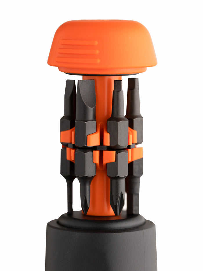 Ergonomic Ratcheting Screwdriver 12 Bits | LTTStore