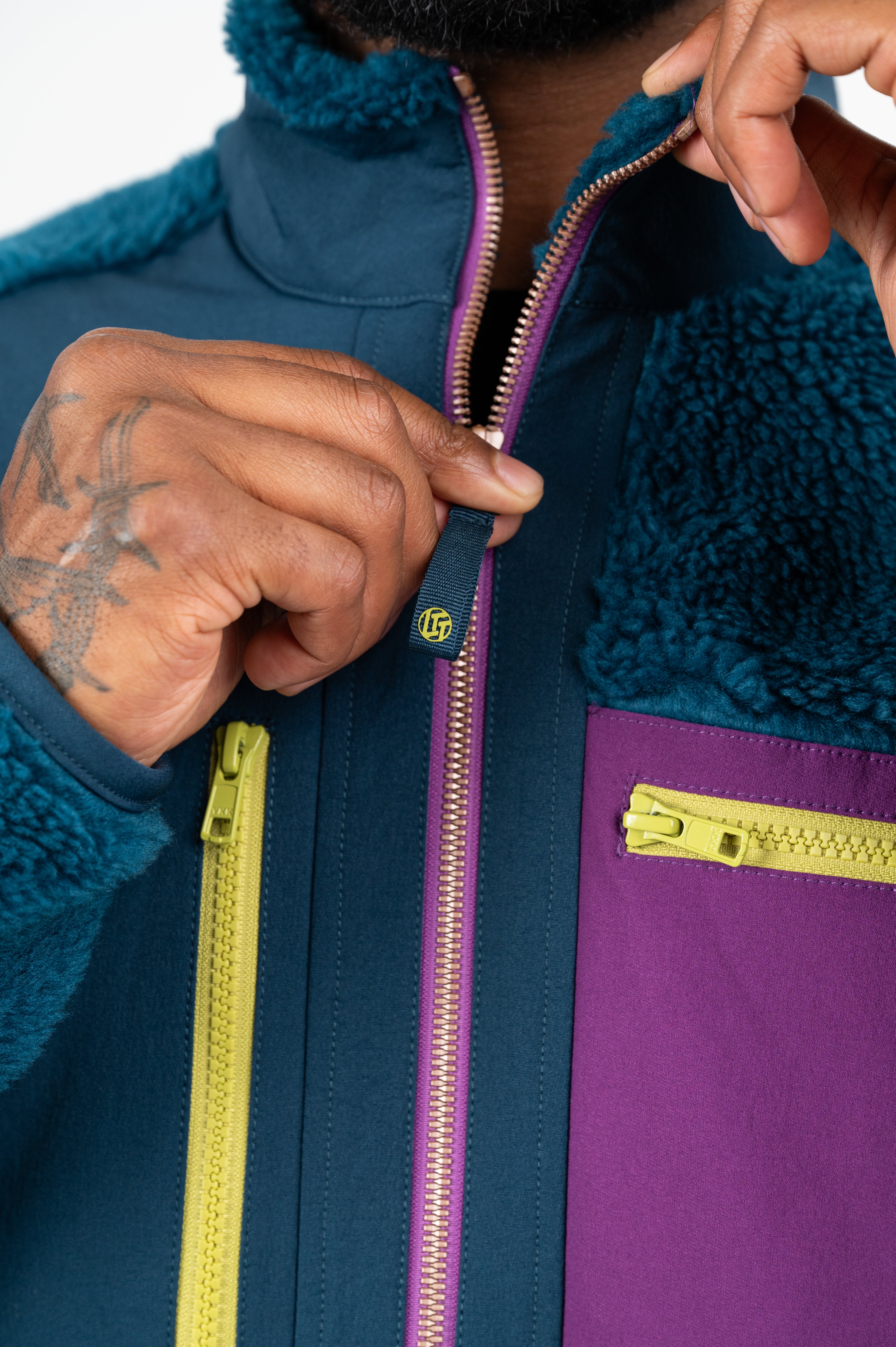 Teddy Fleece Jacket - Breathable fleece with lined sleeves | LTTStore