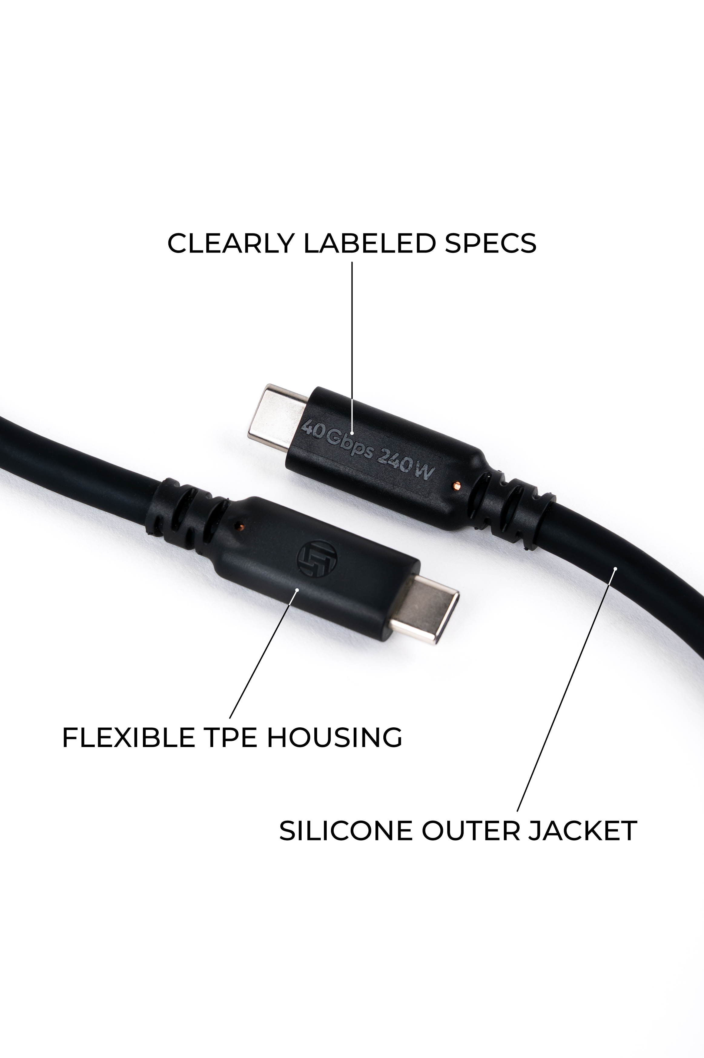 LTT TrueSpec Cable 240W USB Type C to C