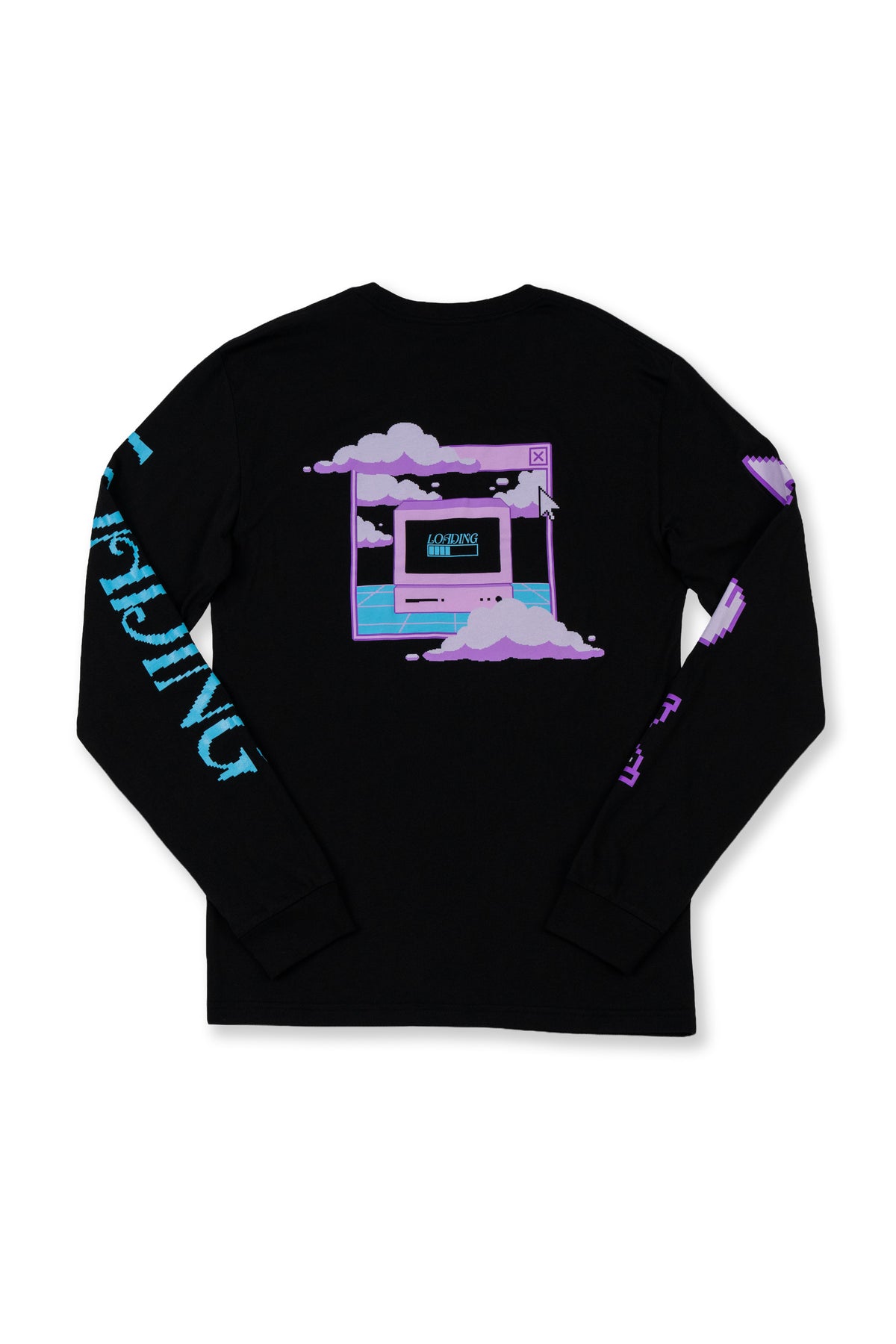 Pixel Wave Long Sleeve T-shirt