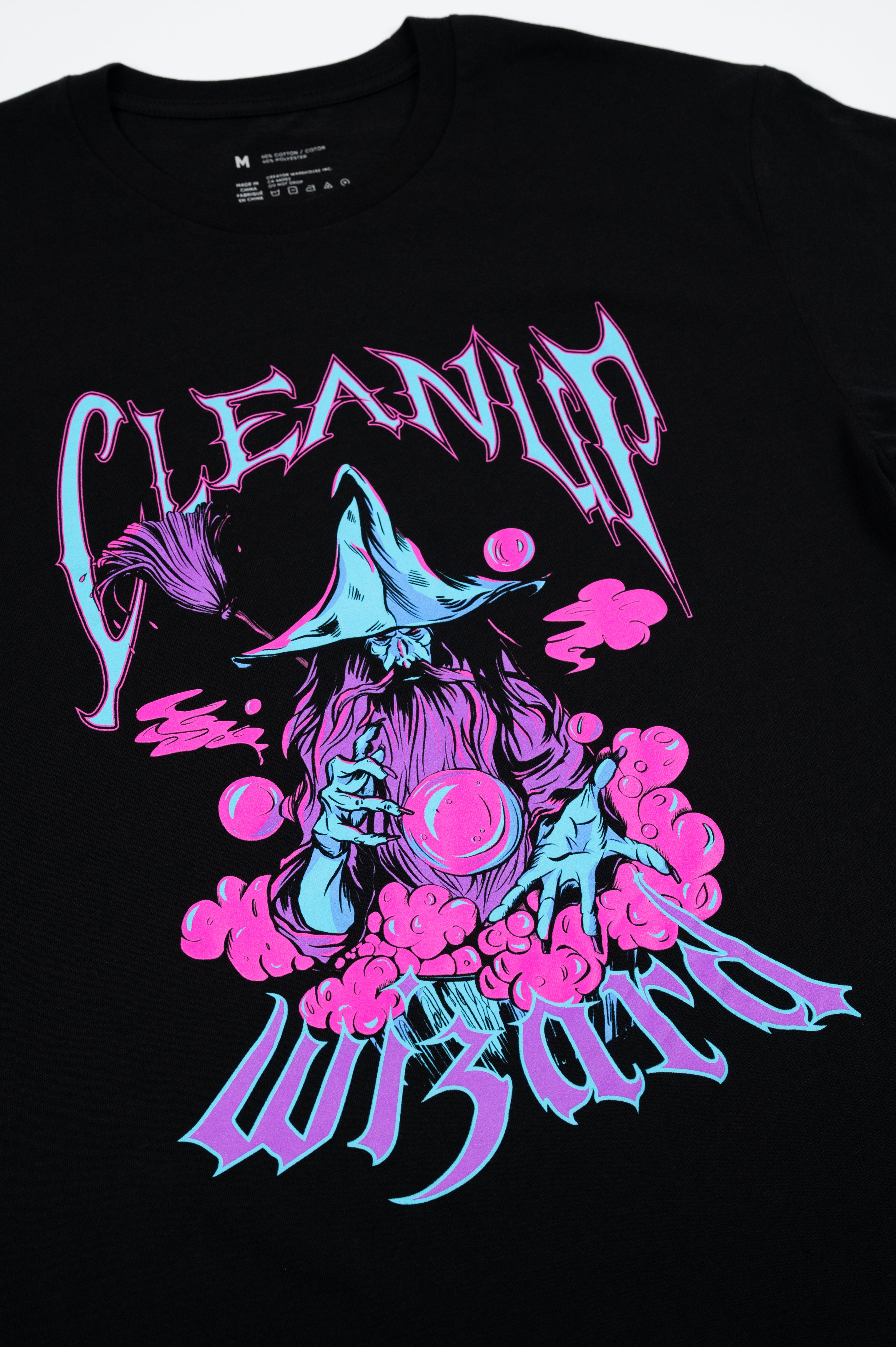 Cleanup Wizard T-Shirt Cleanup Wizard T-Shirt